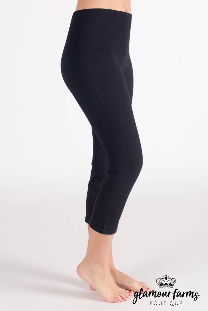 sku016m | Ahh-mazing Tummy Tuck Denim Crop Legging