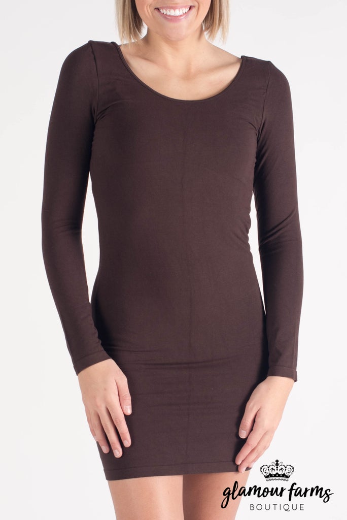 sku008m | Ahh-mazing Long Sleeve Dress Shaper