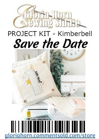 Save the Date PROJECT KIT Kimberbell Gloria Horn Sewing