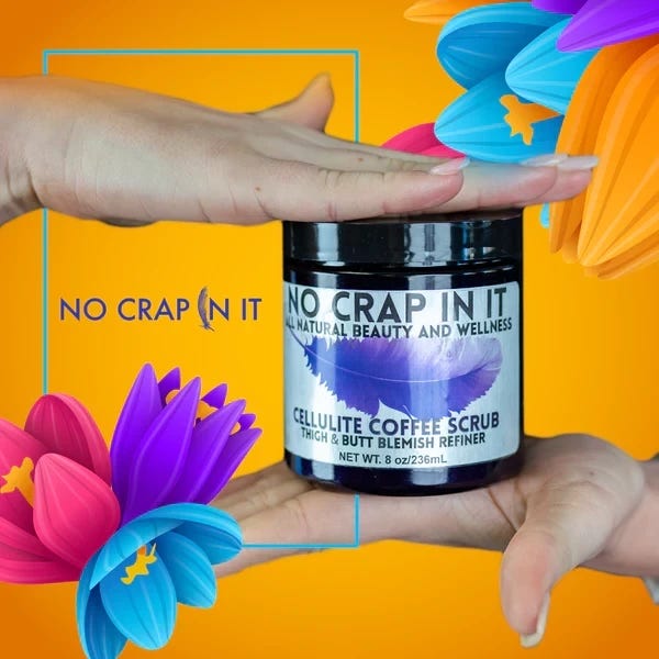 No Crap In It Cellulite Coffee Scrub *Final Sale*