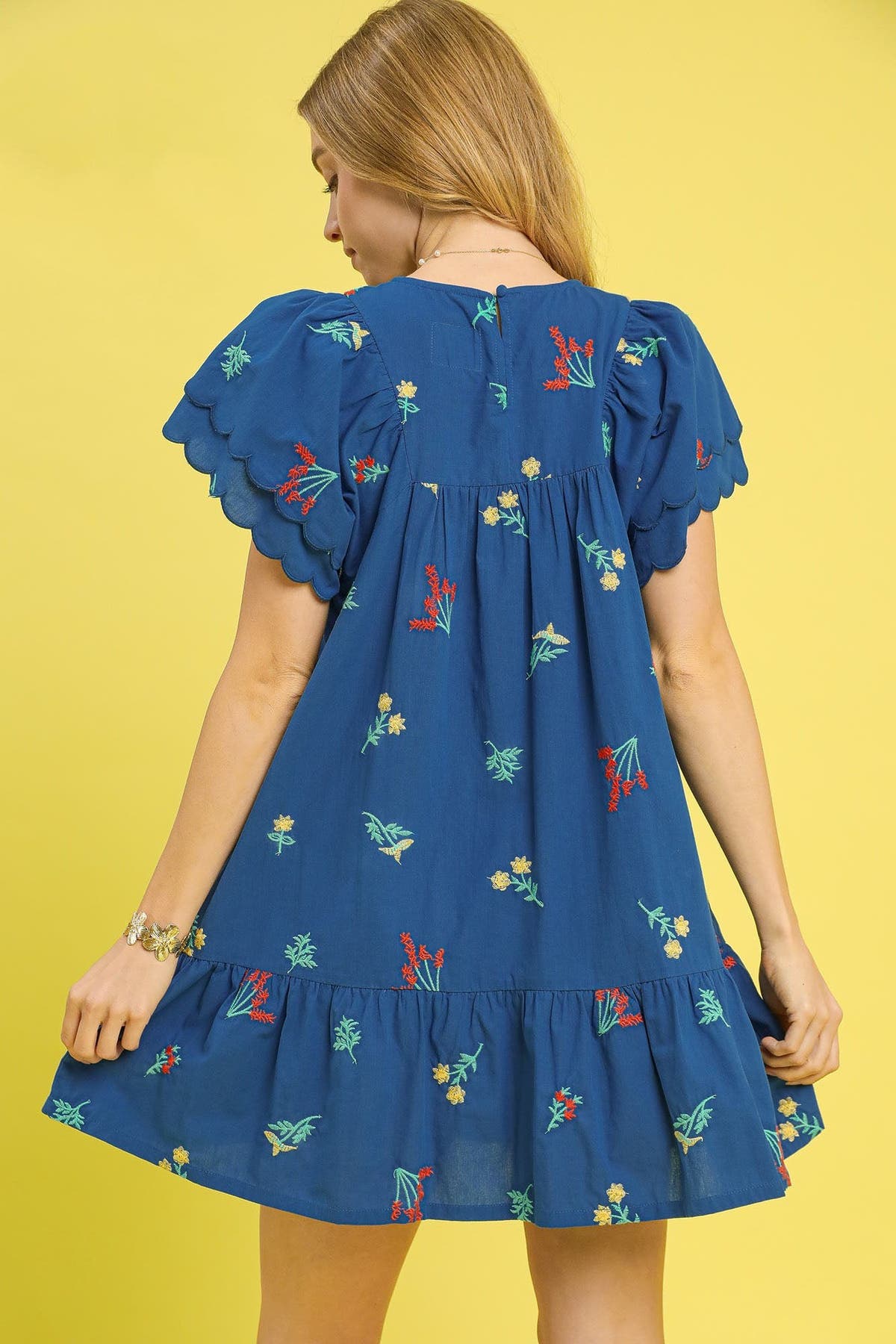 Umgee Floral Embroidered Short Sleeve Mini Dress | Graeber Jewelers Umgee Floral Embroidered Short Sleeve Mini Dress | Graeber Jewelers