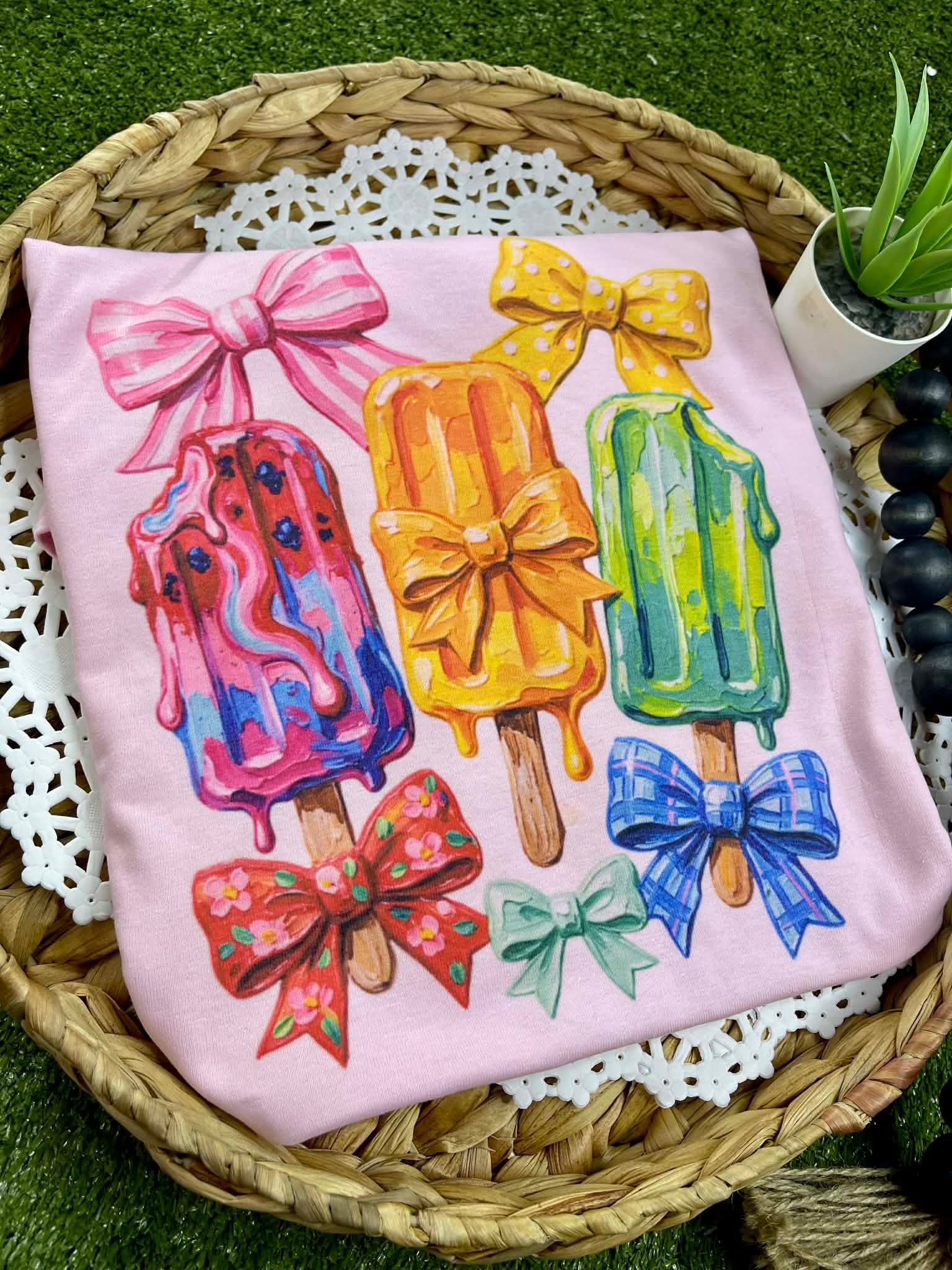 Popsicles and bows (Tee)