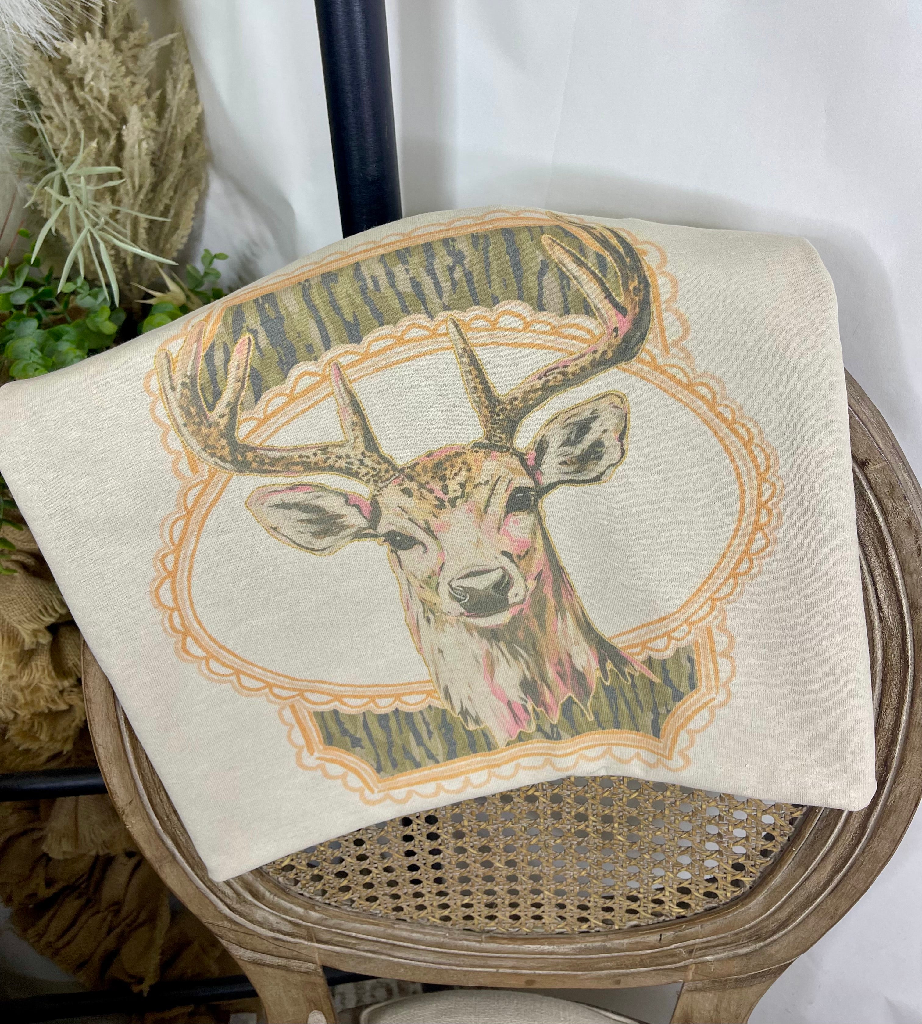 Deer with Camo (Tee)