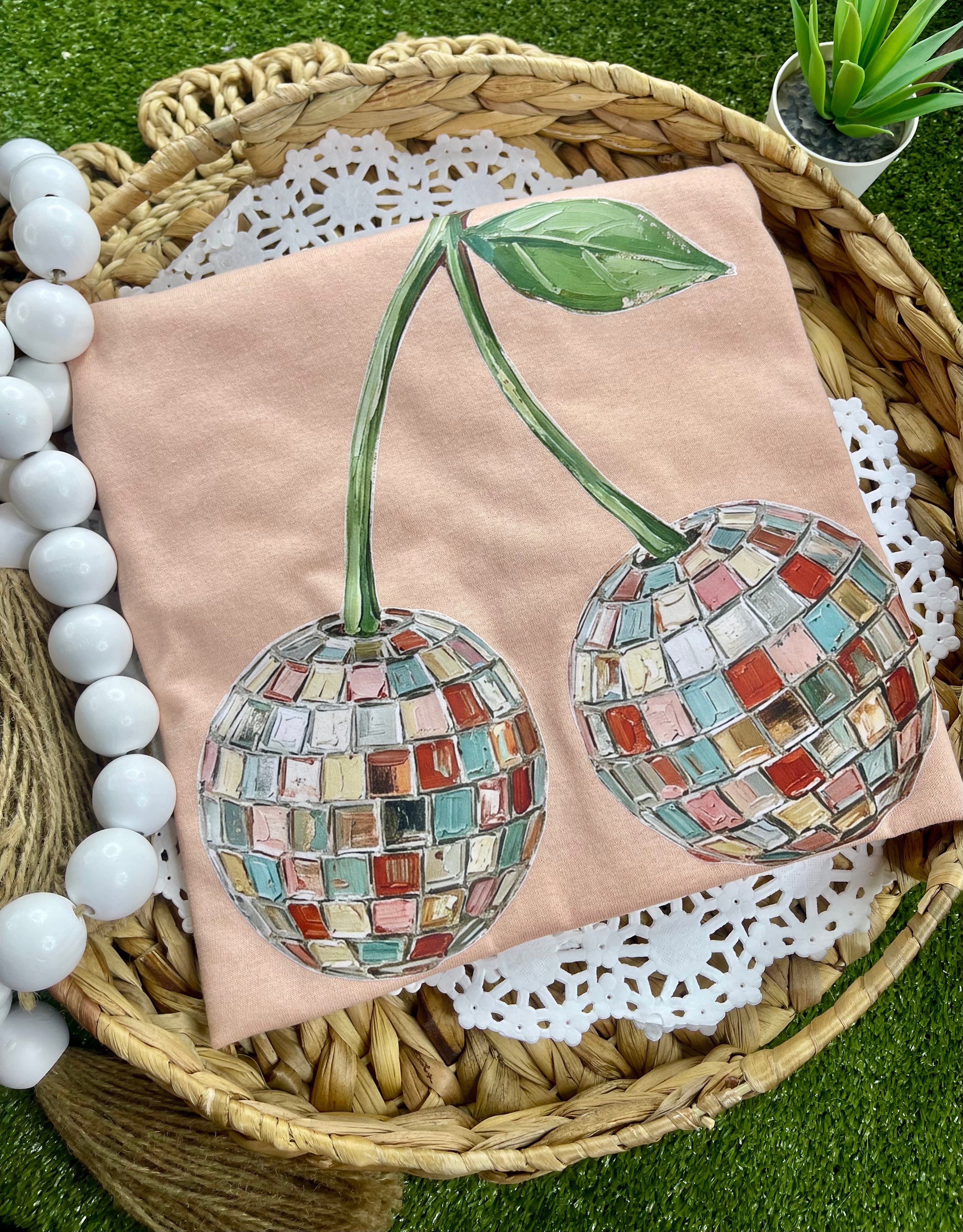 Stained Glass Cherries