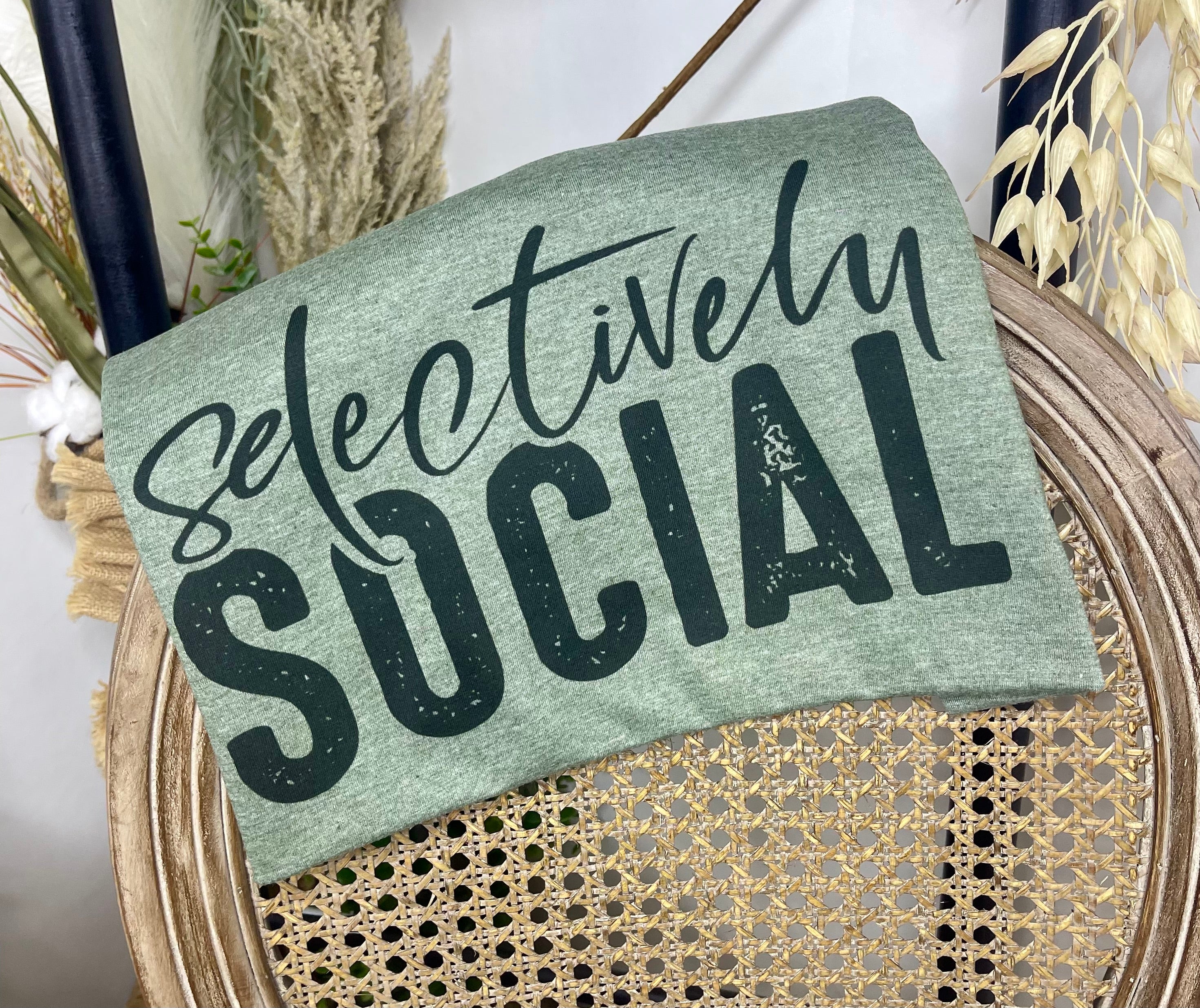 Selectively Social (Softstyle Tee)