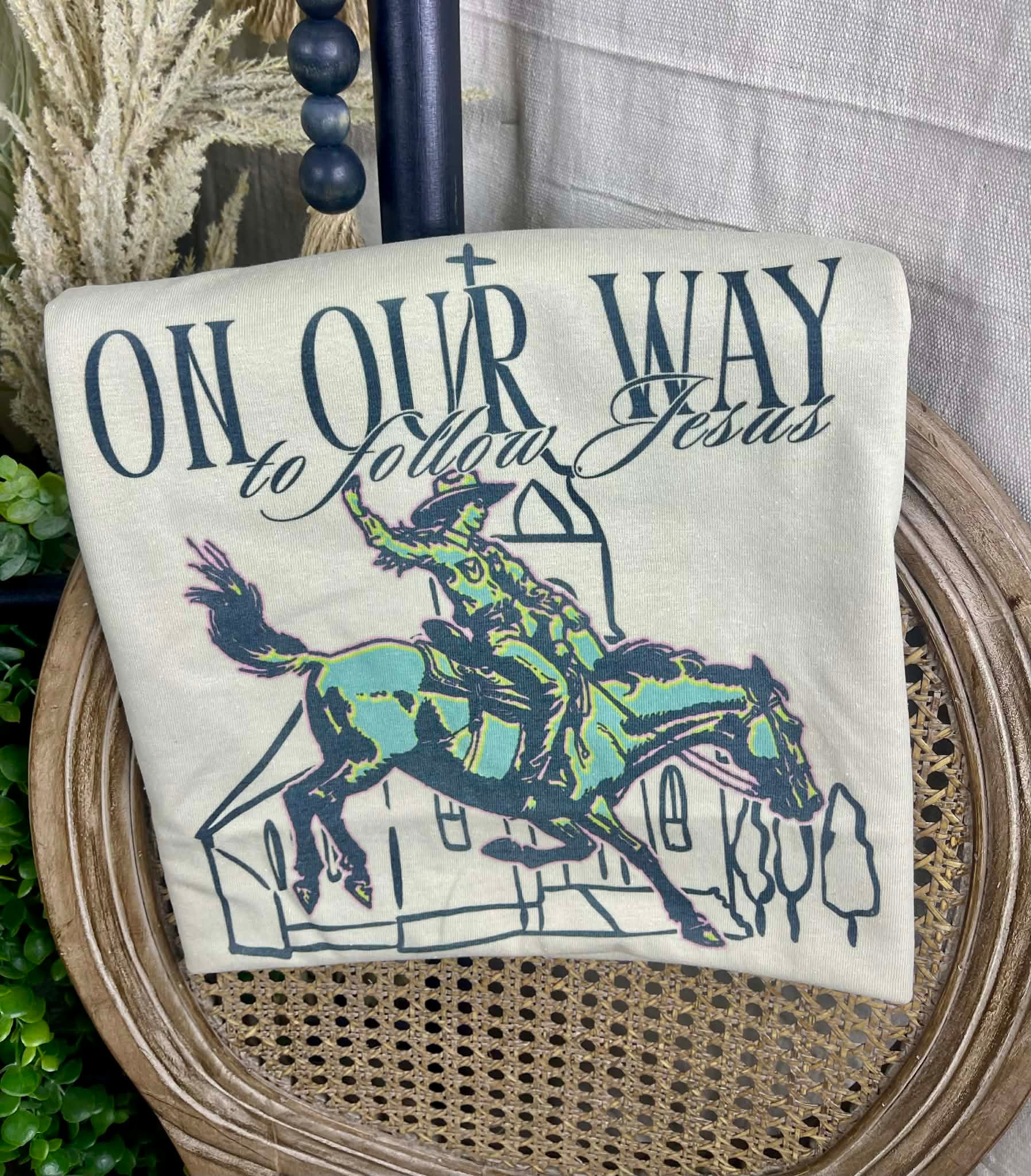 On our way to follow Jesus (Tee)
