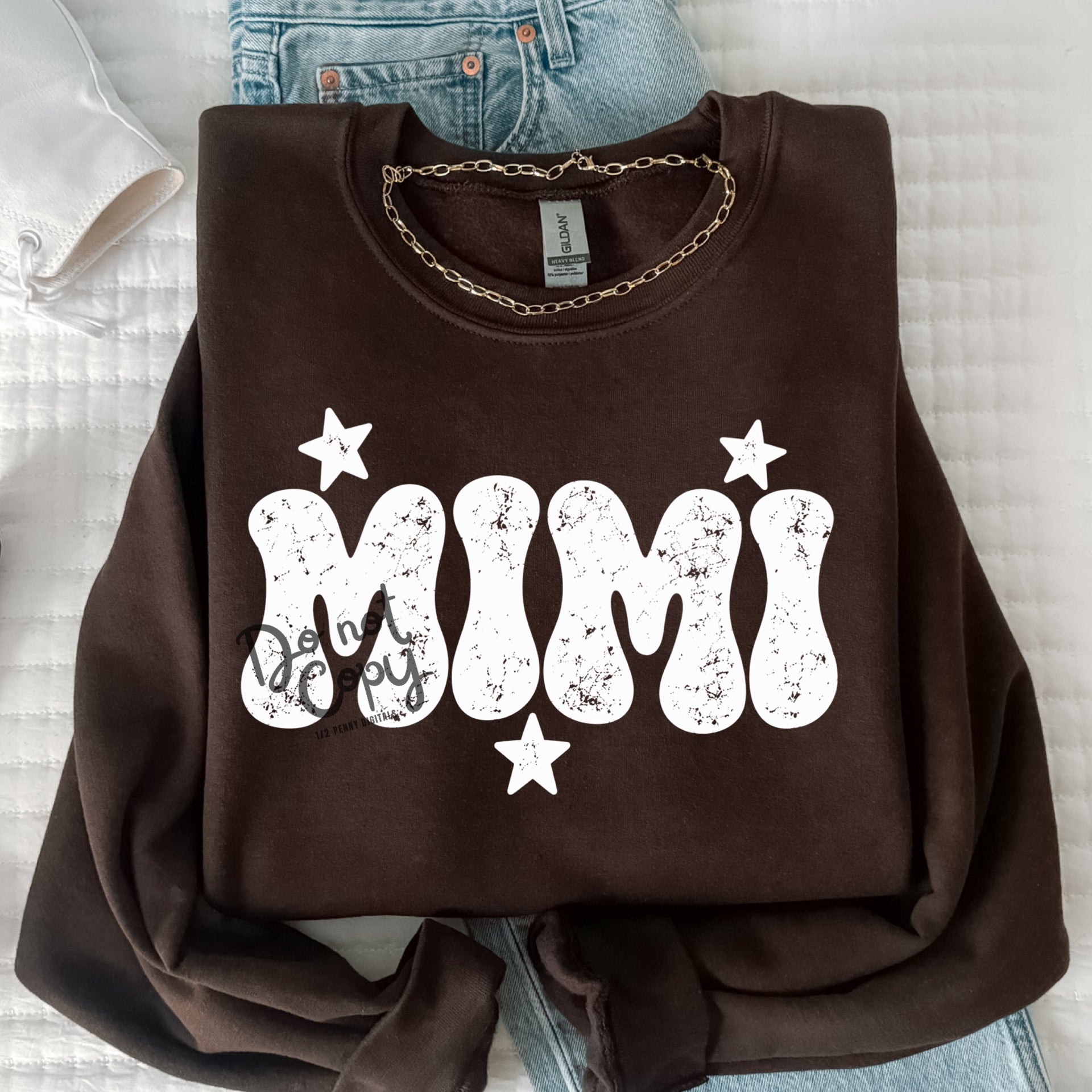White Mimi (DTF Sweatshirt)