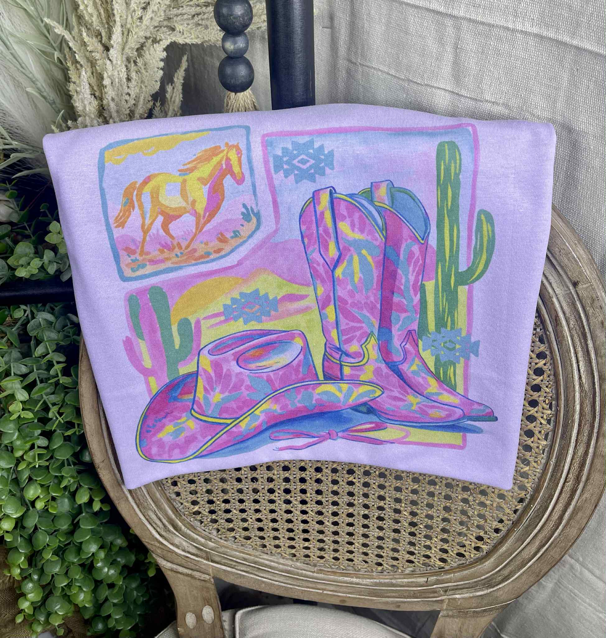 Boots and Hat (Tee)