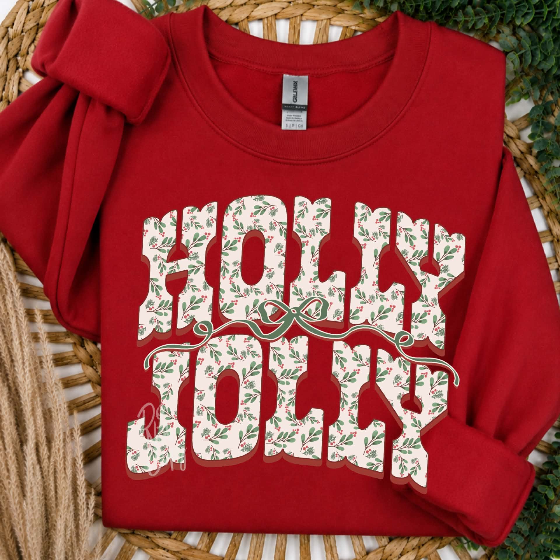 Holly Jolly (DTF Sweatshirt)