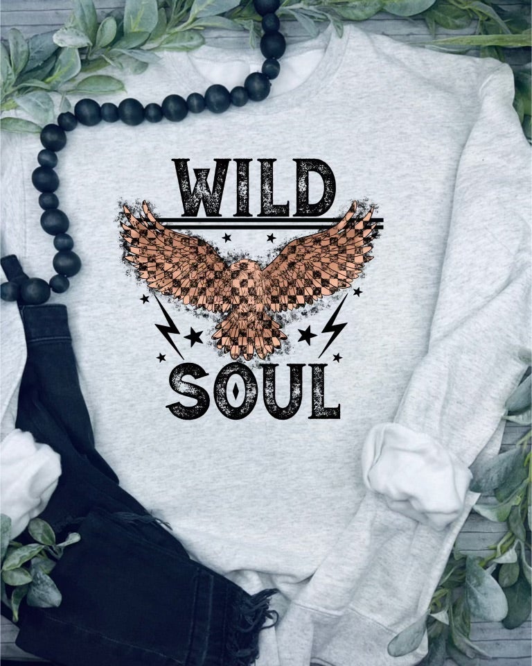 Wild Soul (Sublimation Sweatshirt Mock-Up)