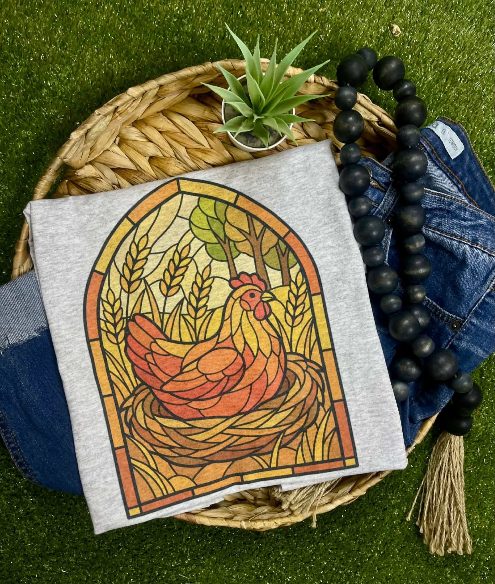 Mosaic Chicken (Tee)