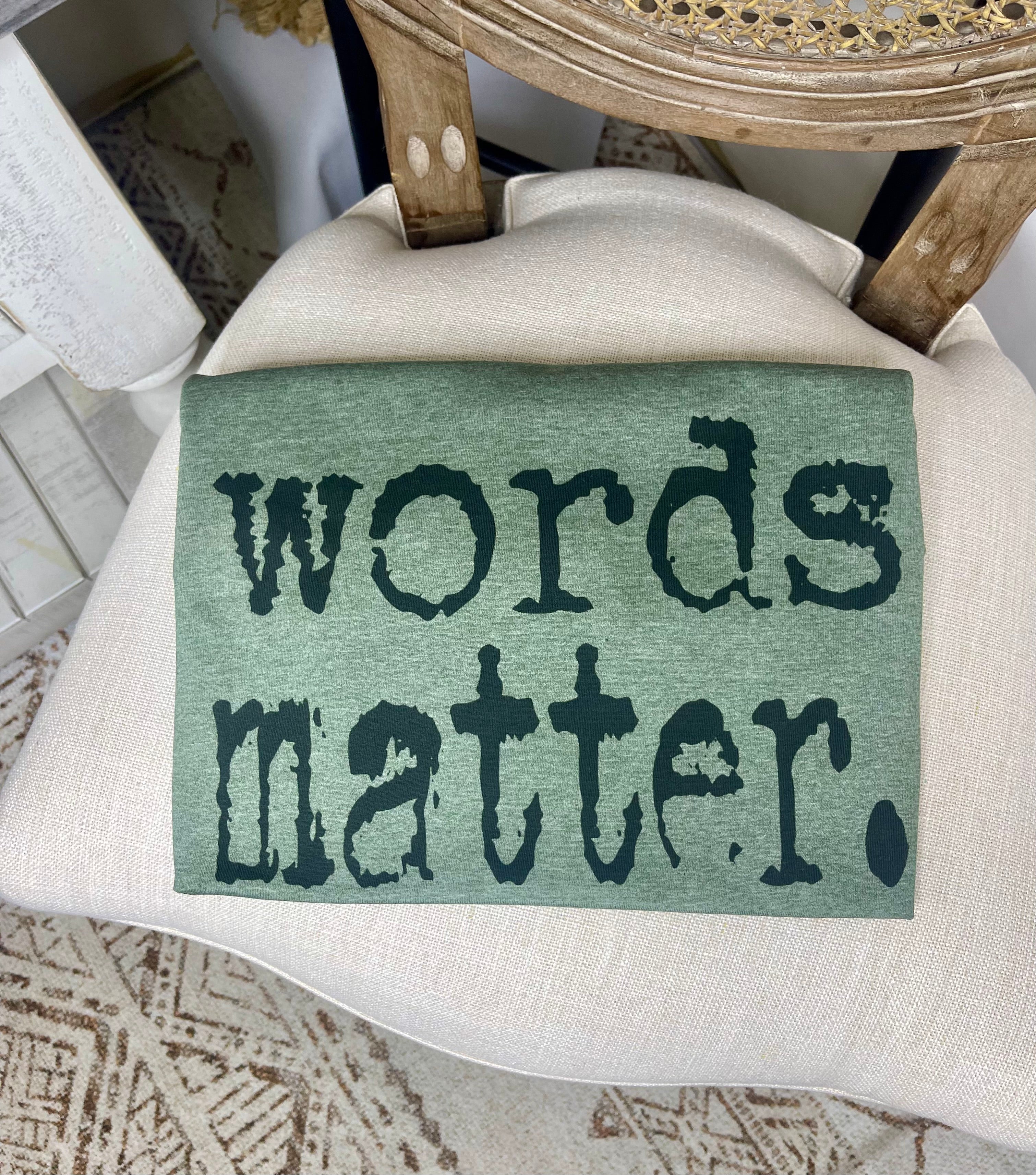 Words Matter (Softstyle Tee)