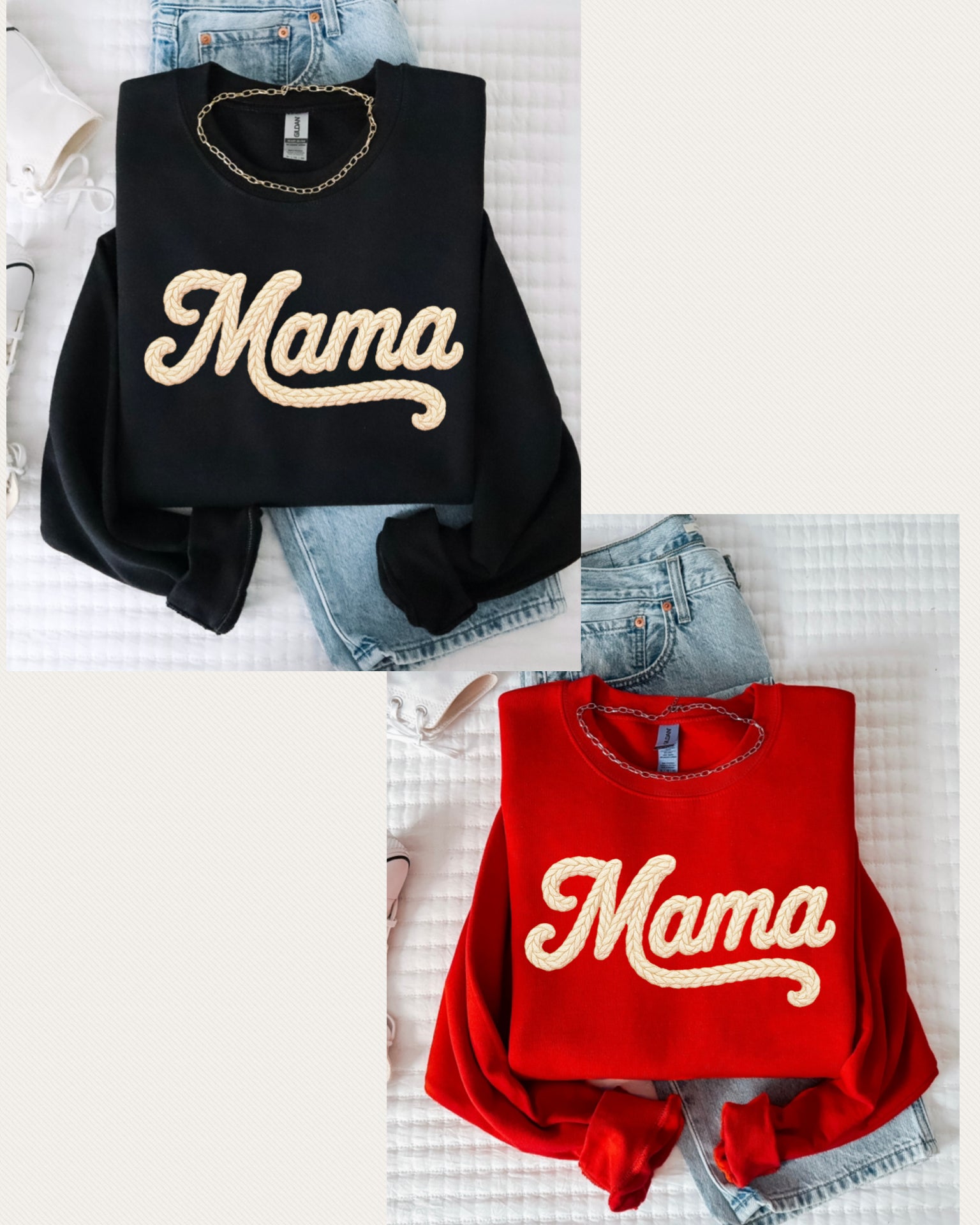 Faux Yarn Mama (Sweatshirt)