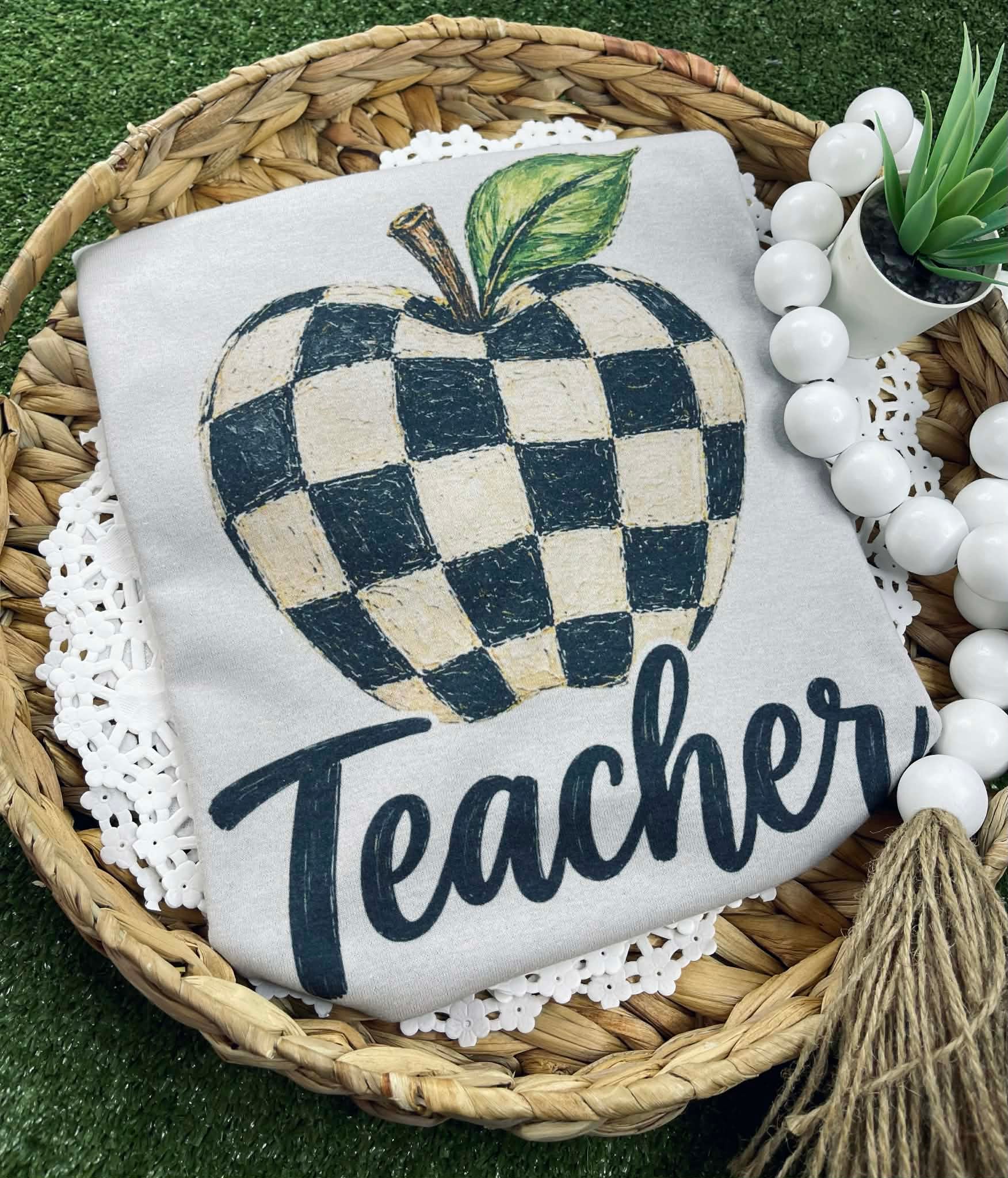 Checkered Teacher (Sublimation)