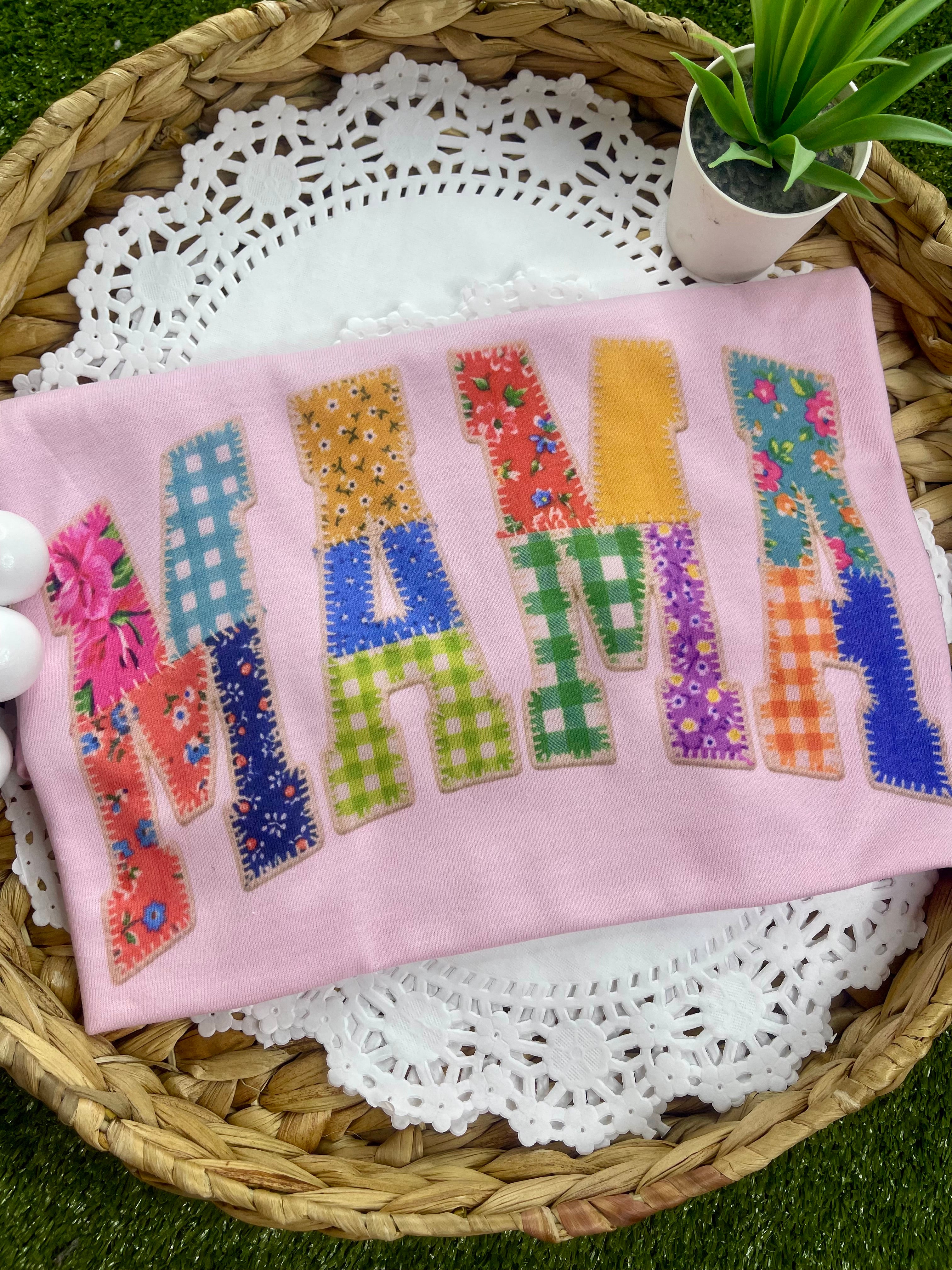 Patchwork Mama (Tee)