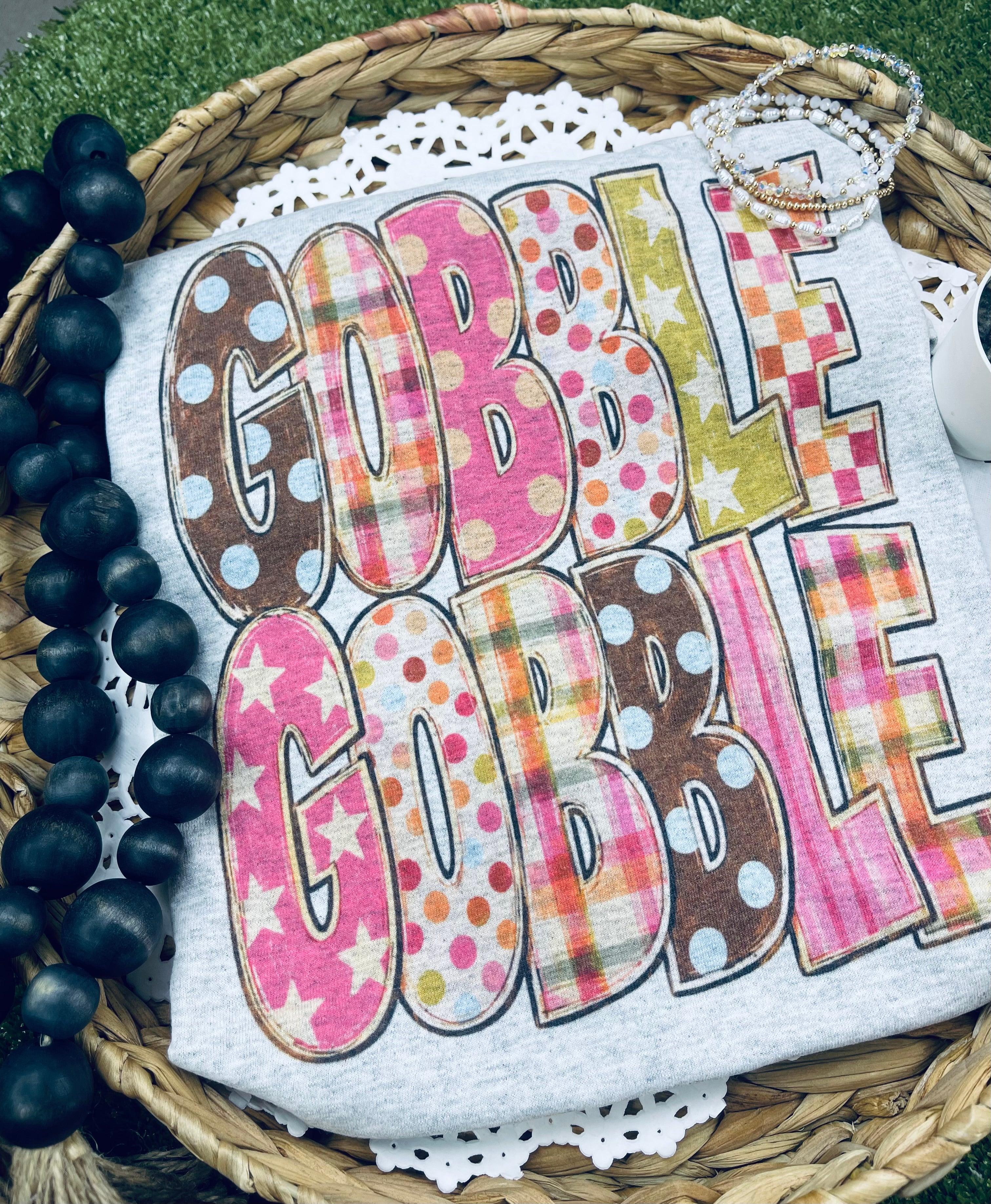 Colorful Gobble Gobble (T-Shirt) — another view