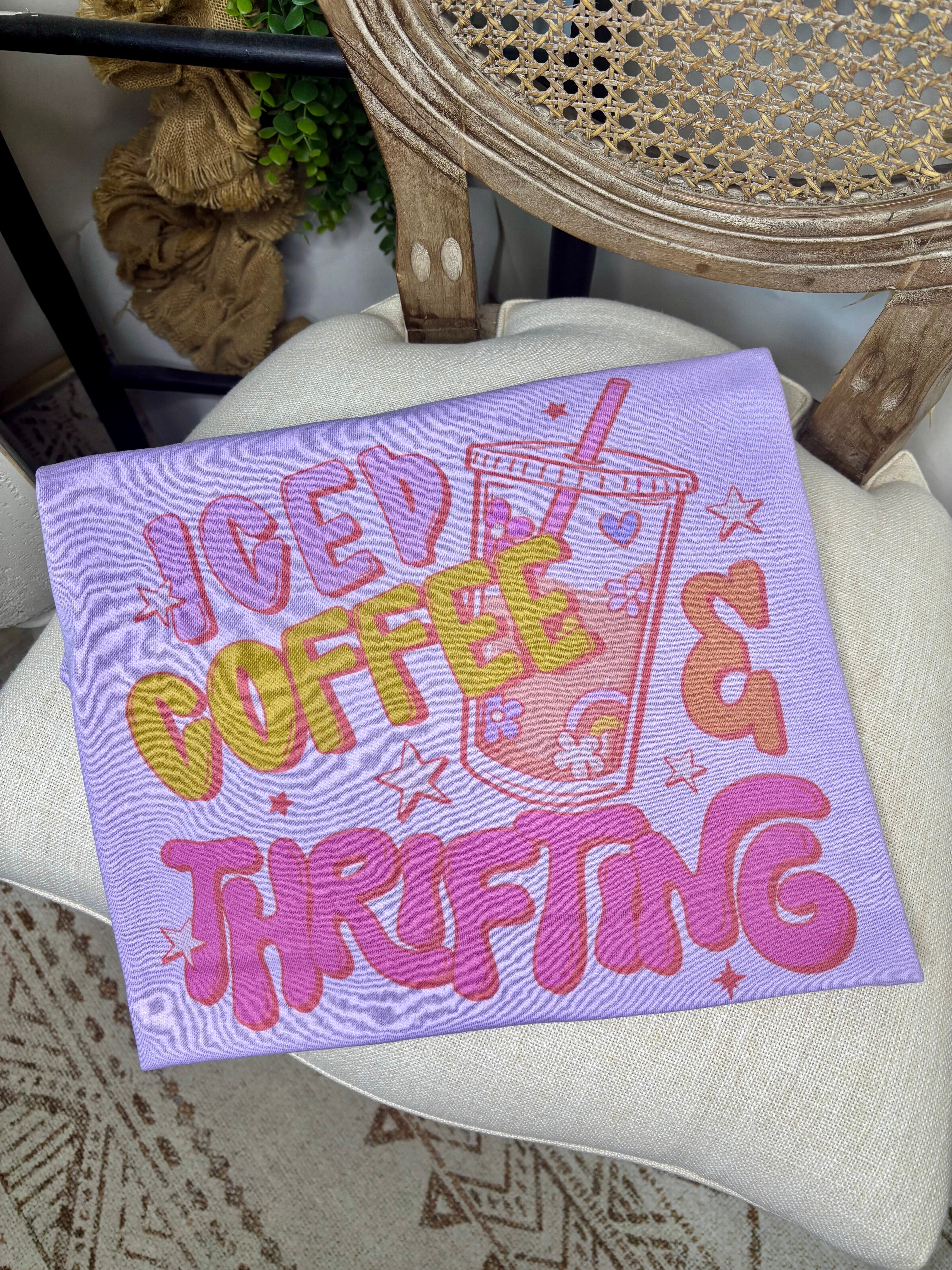 Iced Coffee & Thrifting (Tee)