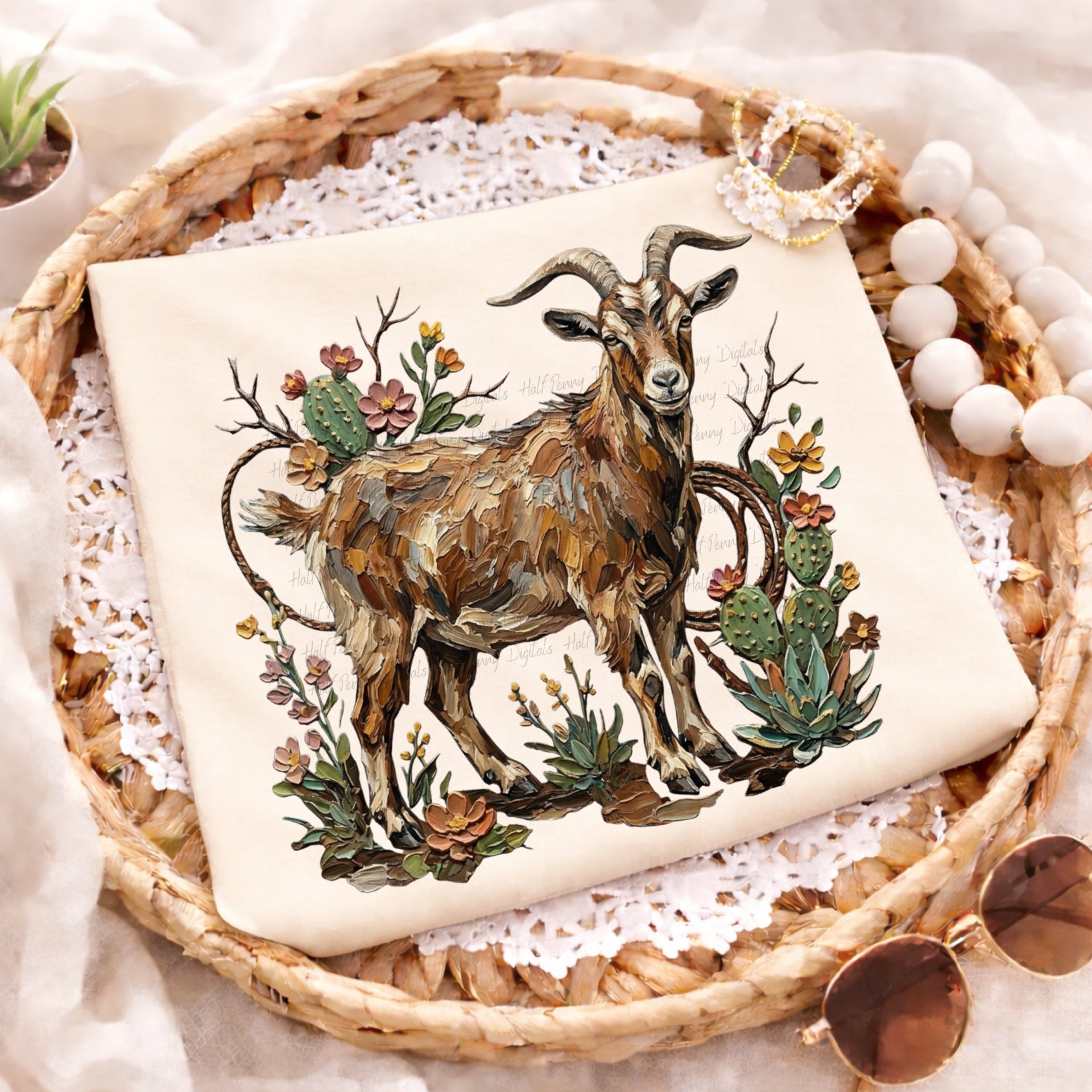 Goat Flower Field