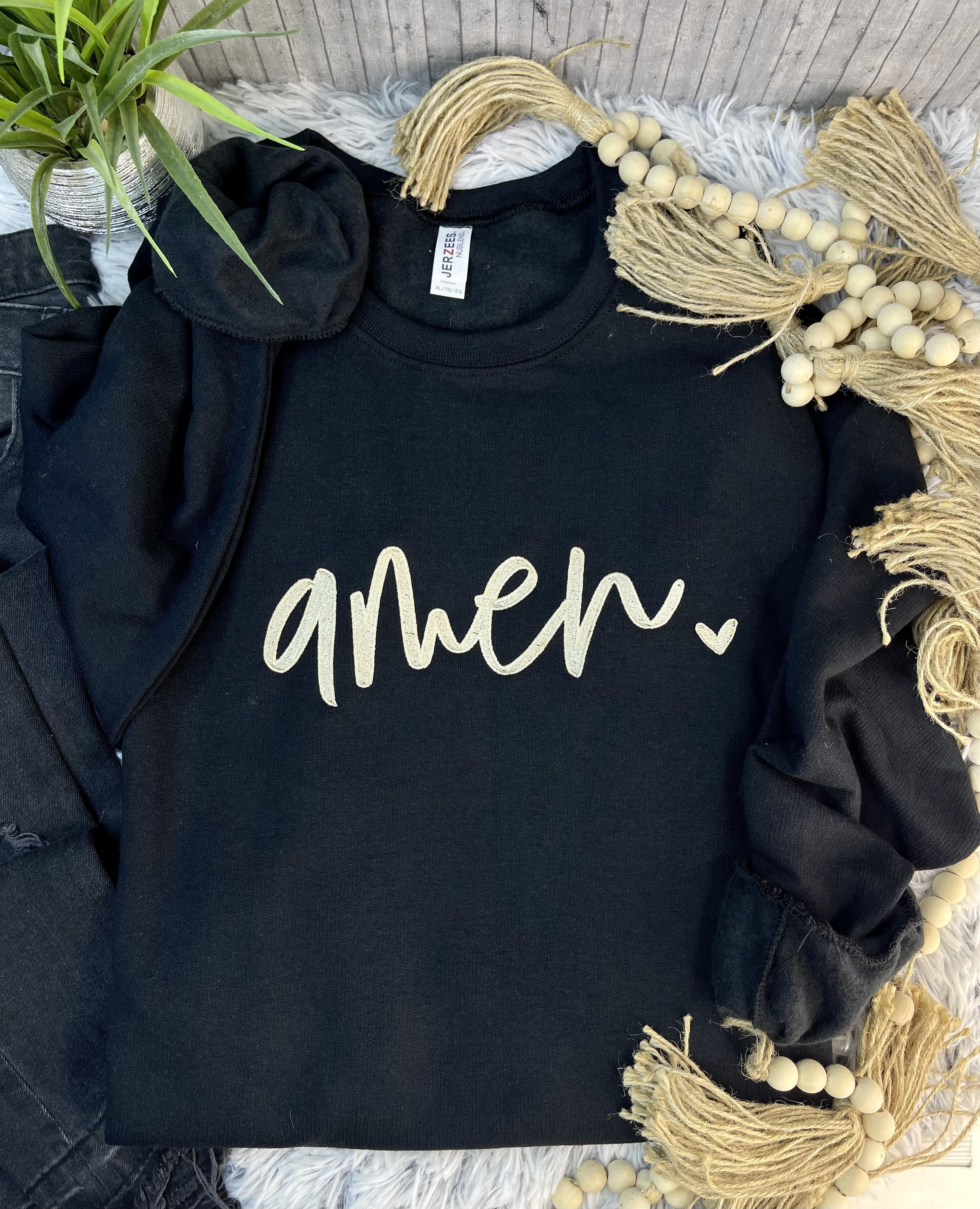 Amen Embroidered Sweatshirt
