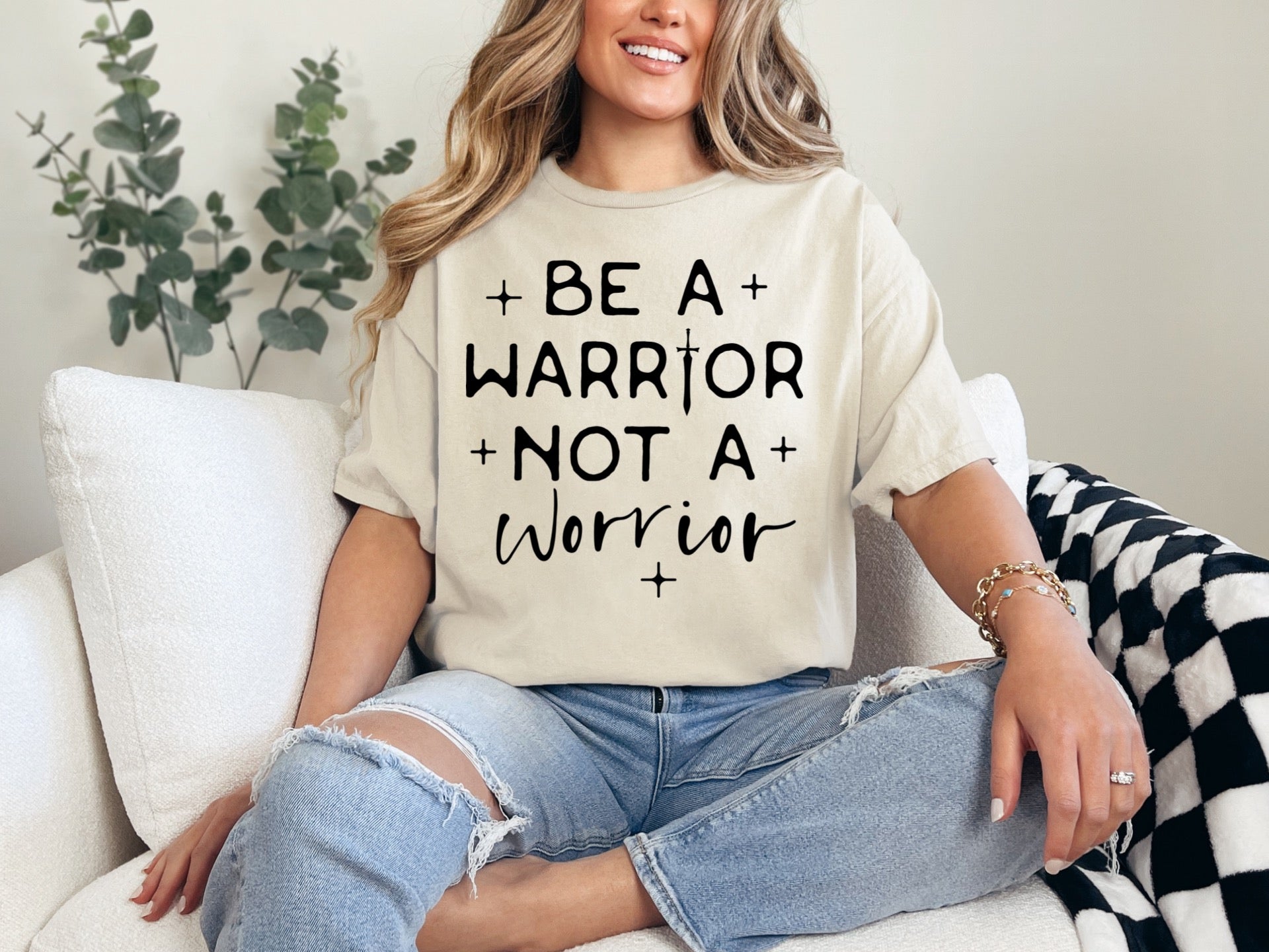 Be a Warrior Not a Worrier (Tee)