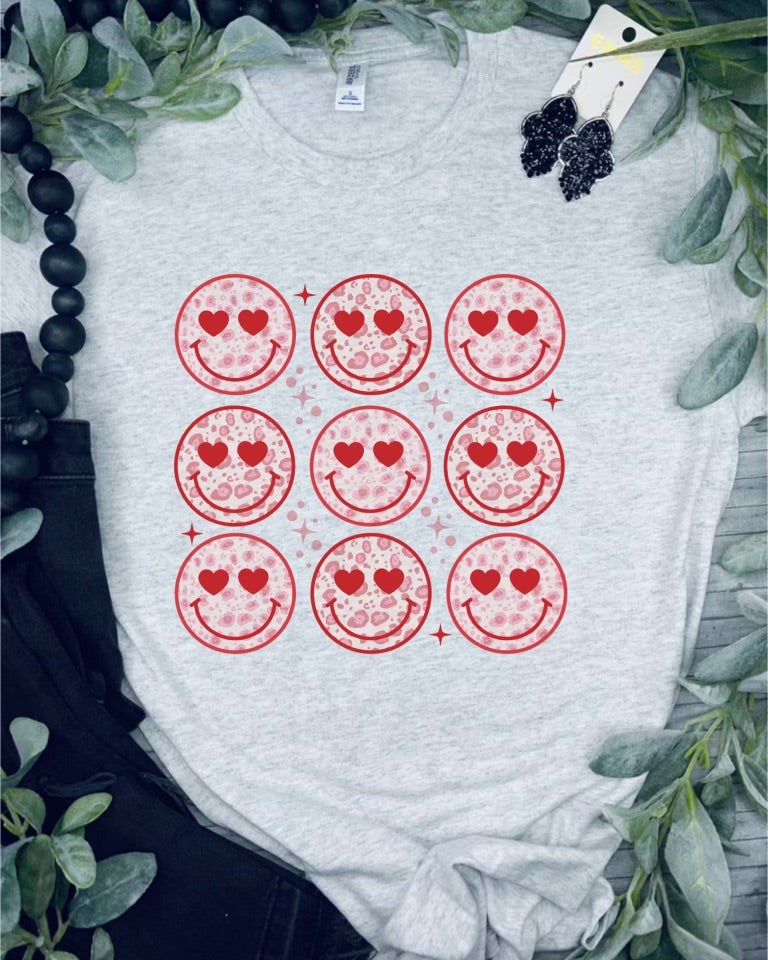 Valentine Smileys (Tee)