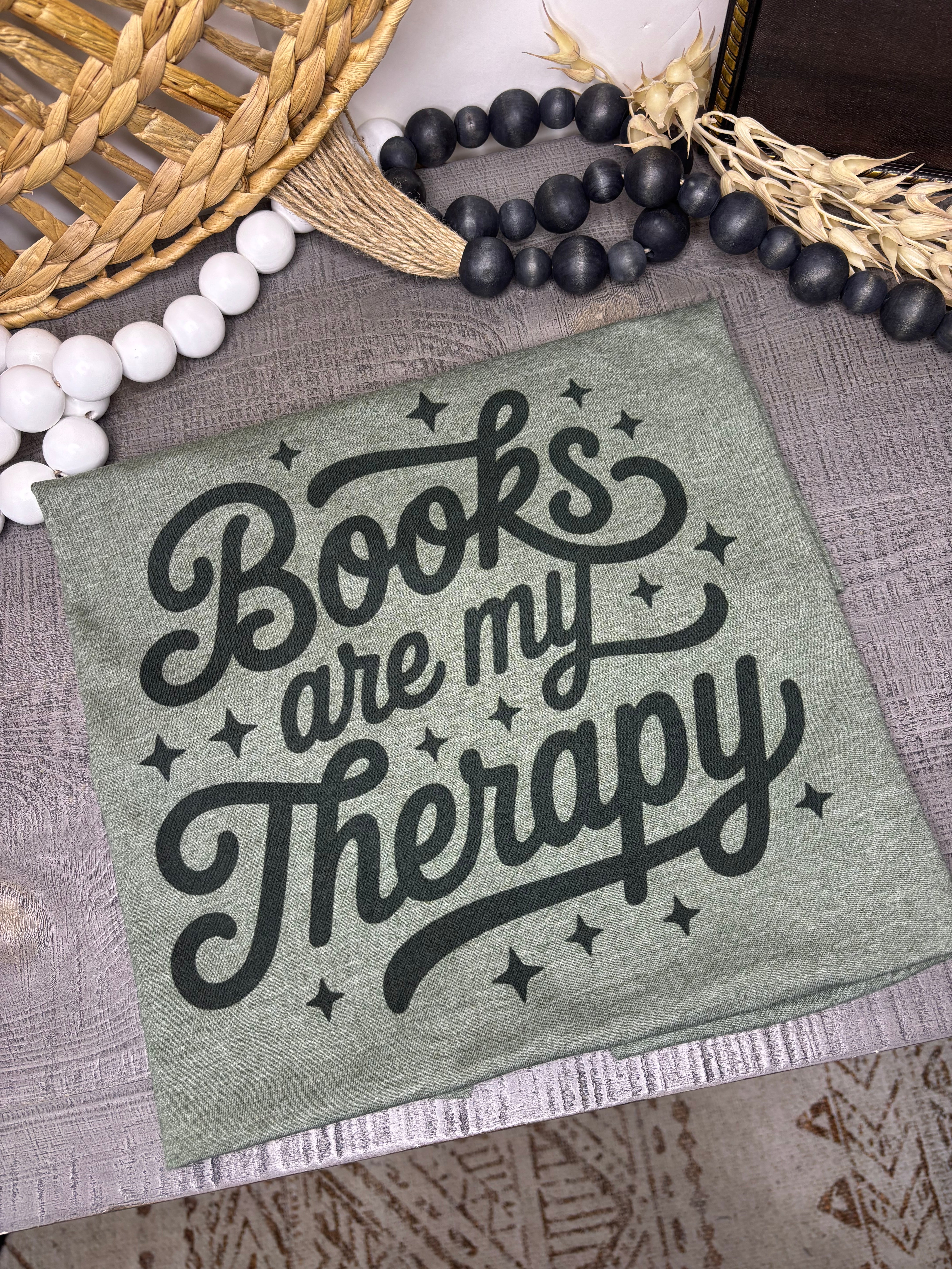 Books are my Therapy (Softstyle Tee)