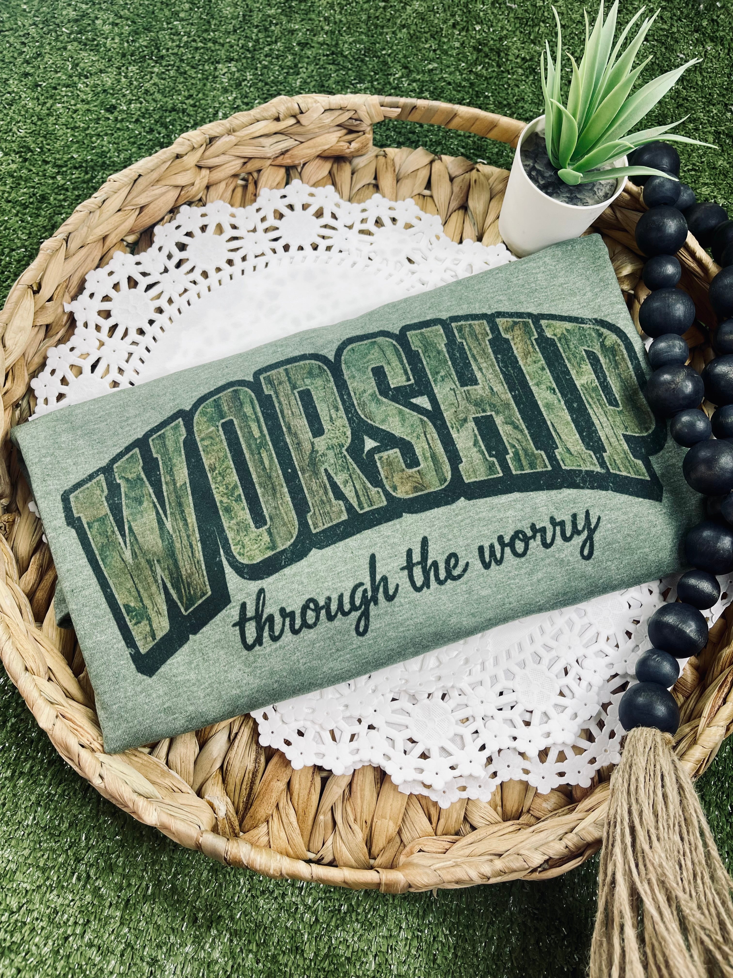 Camo Worship (Softstyle Tee)