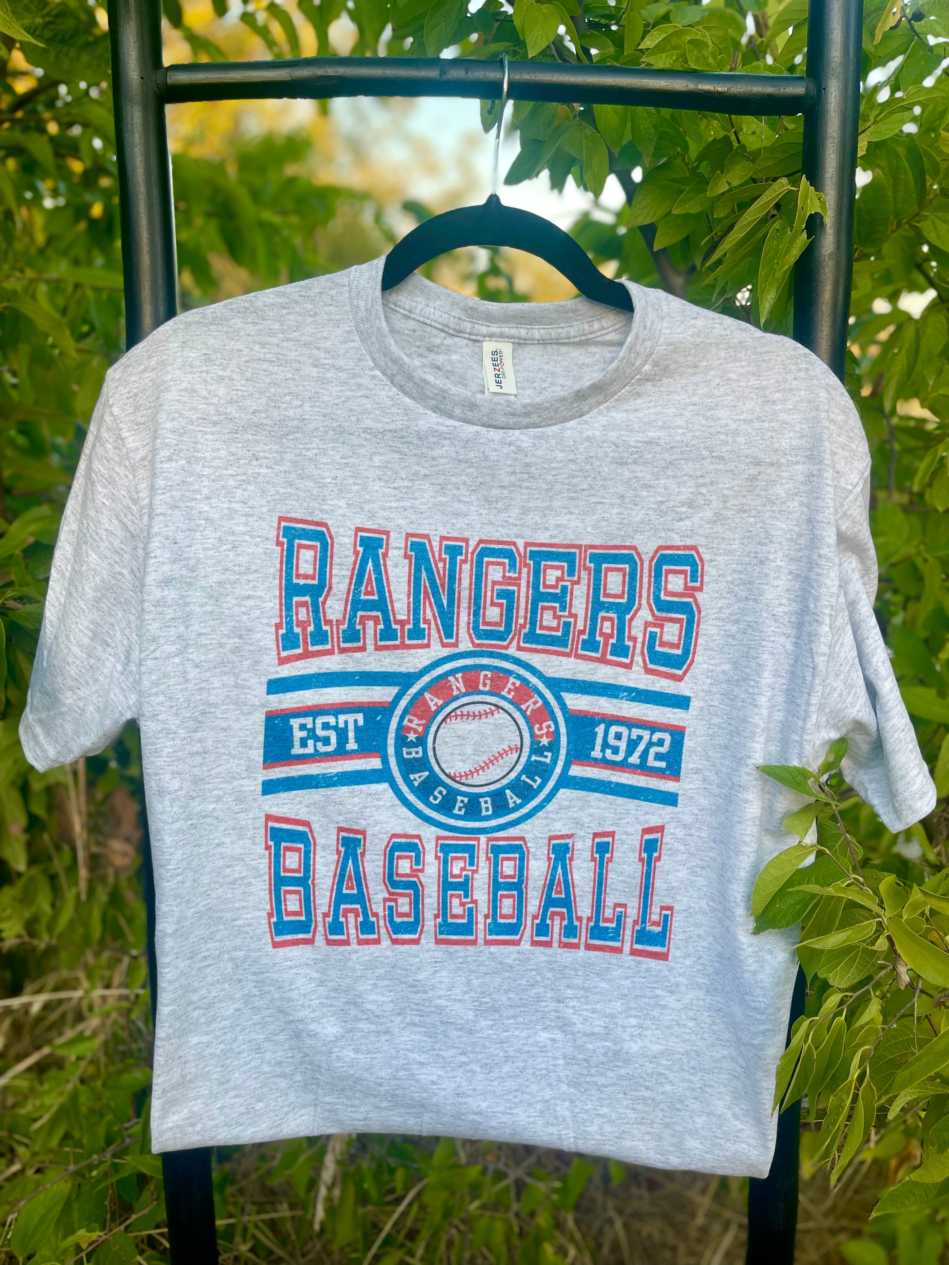 Rangers Baseball EST 1972 (Tee)