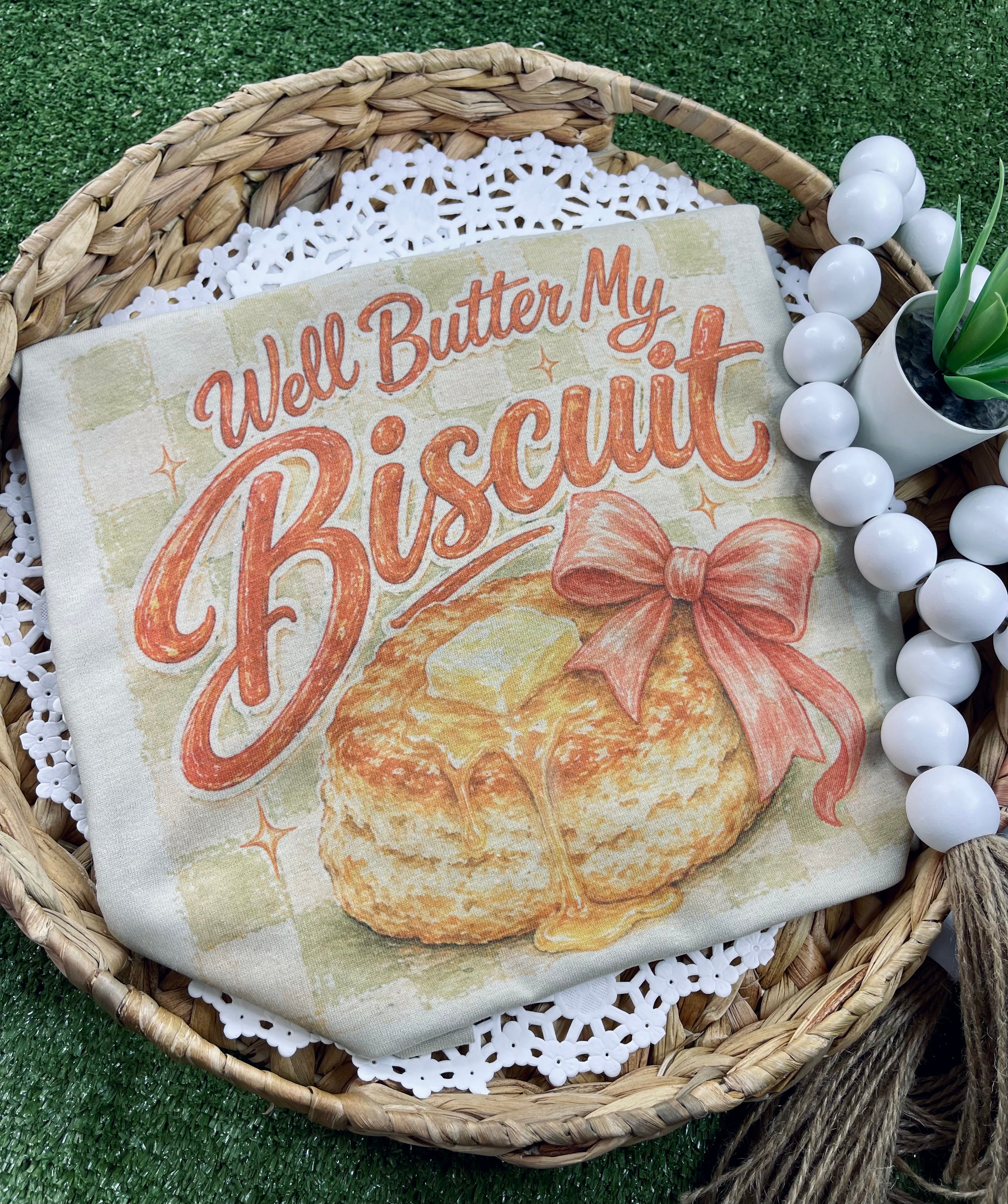 Well butter my biscuit (Tan)