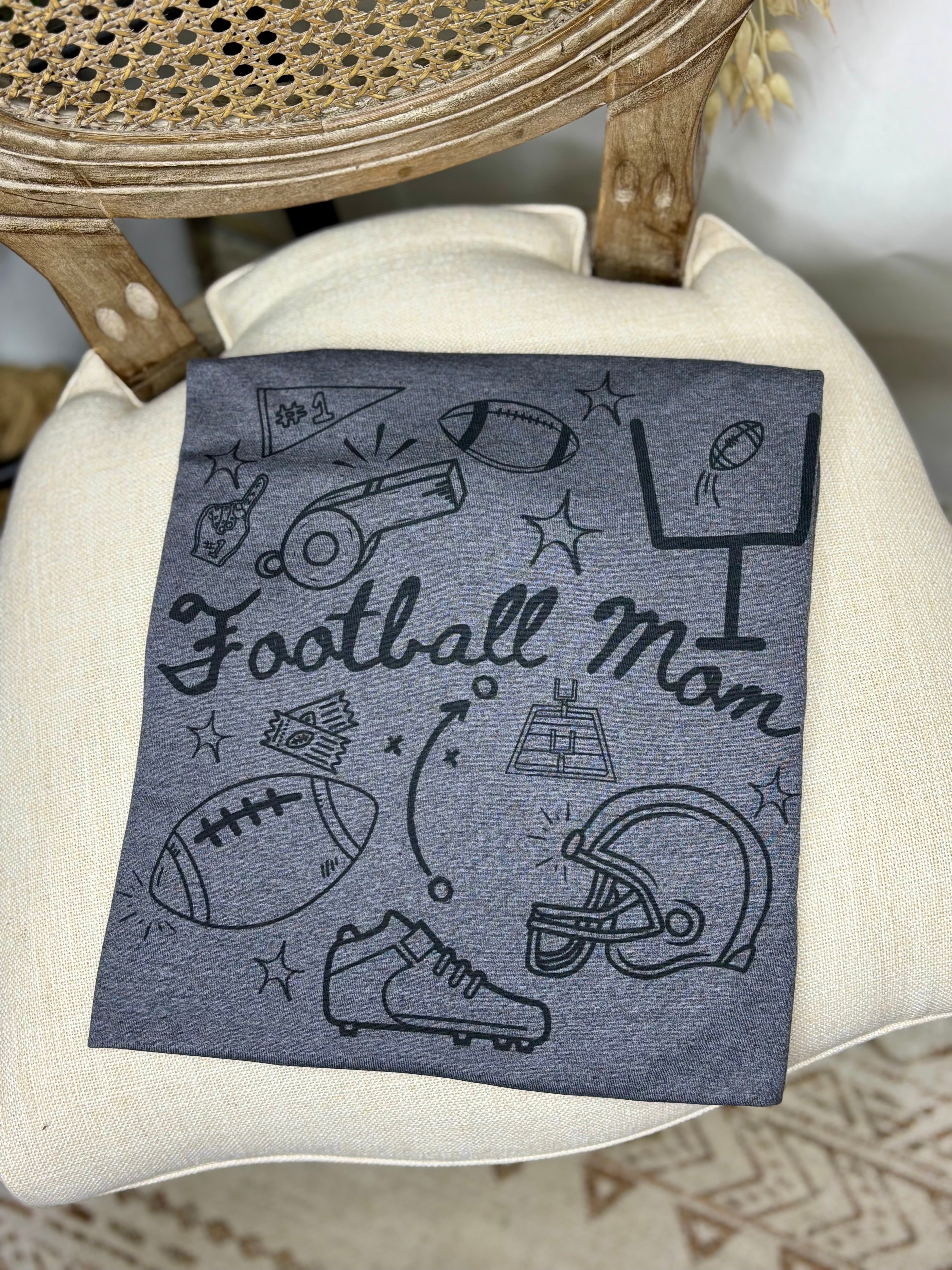 Football Mom (Softstyle Tee)