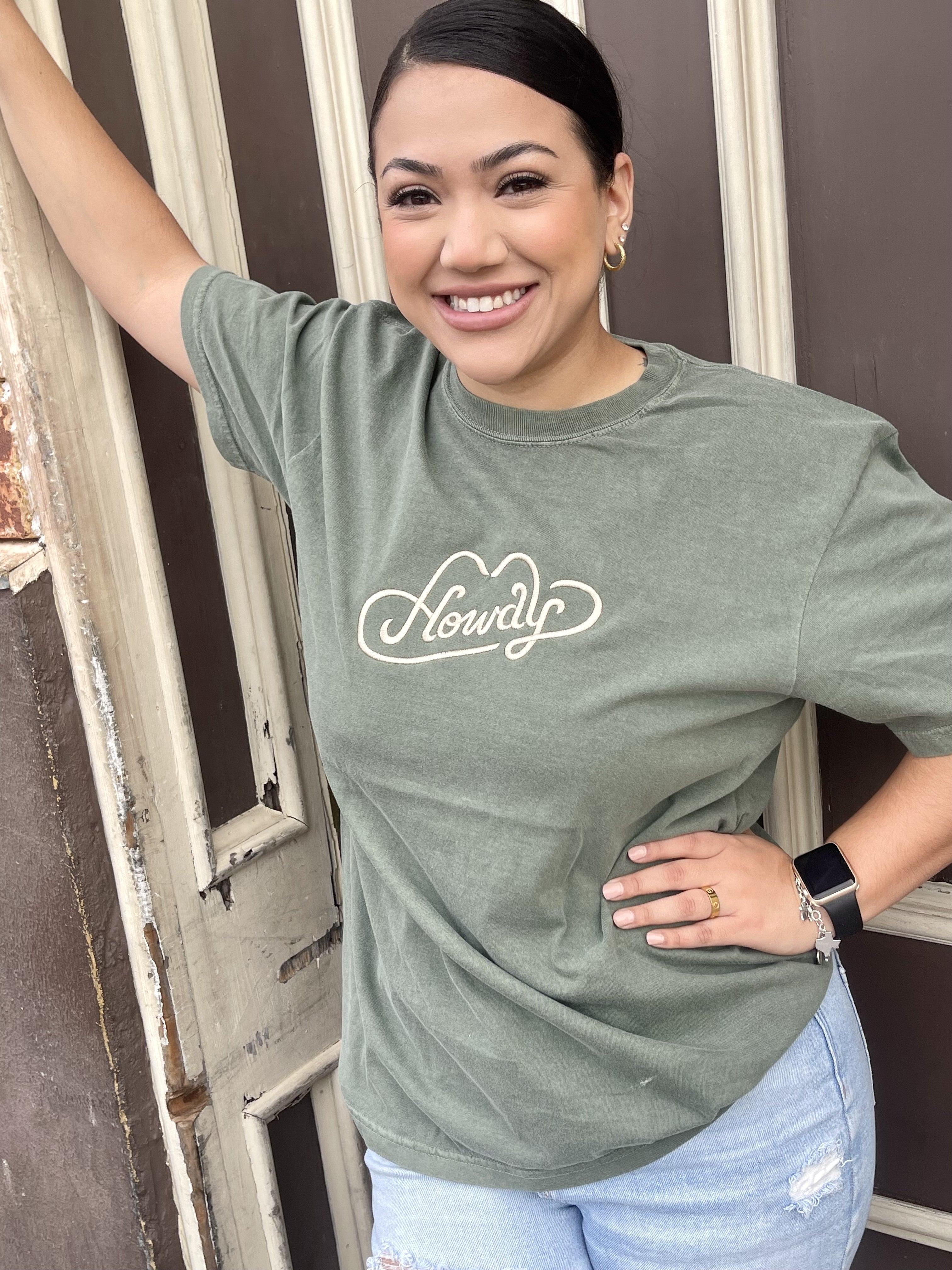 Howdy (Embroidered T-Shirt)