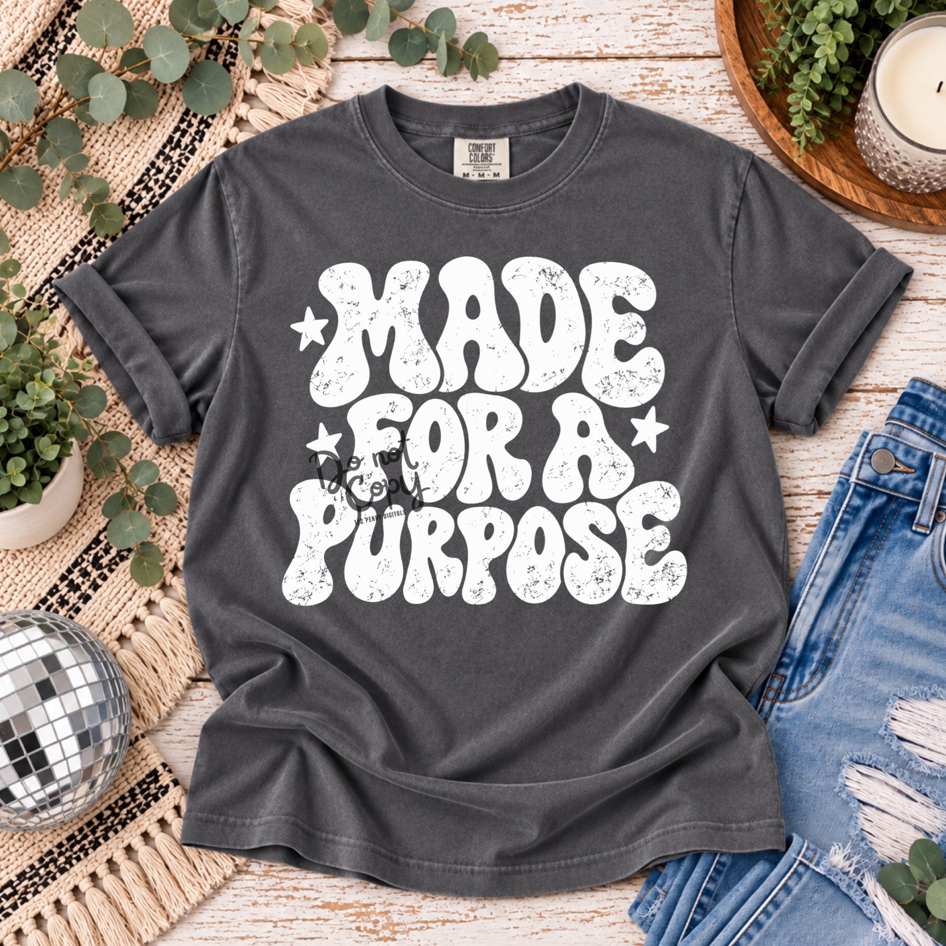 White Made for a purpose (DTF T-Shirt)