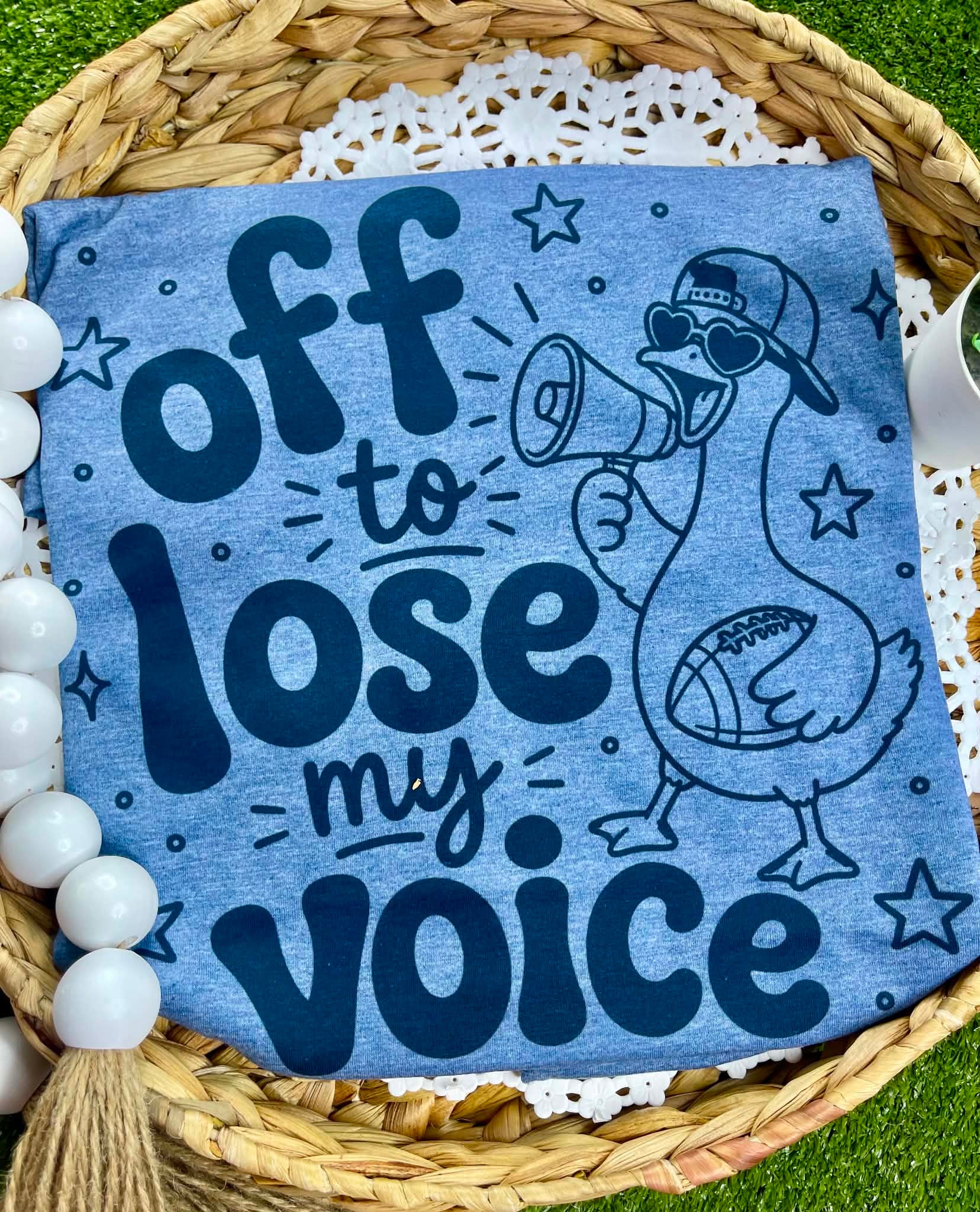 Off to lose my Voice (Softstyle Tee)