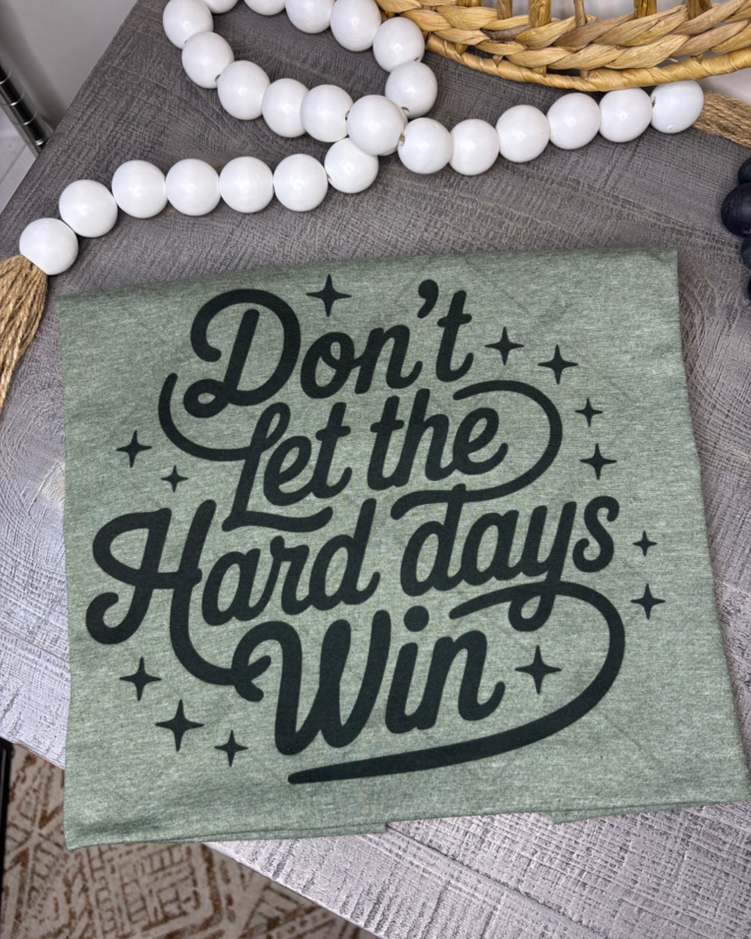 Don't Let the Hard Days Win (Softstyle Tee)