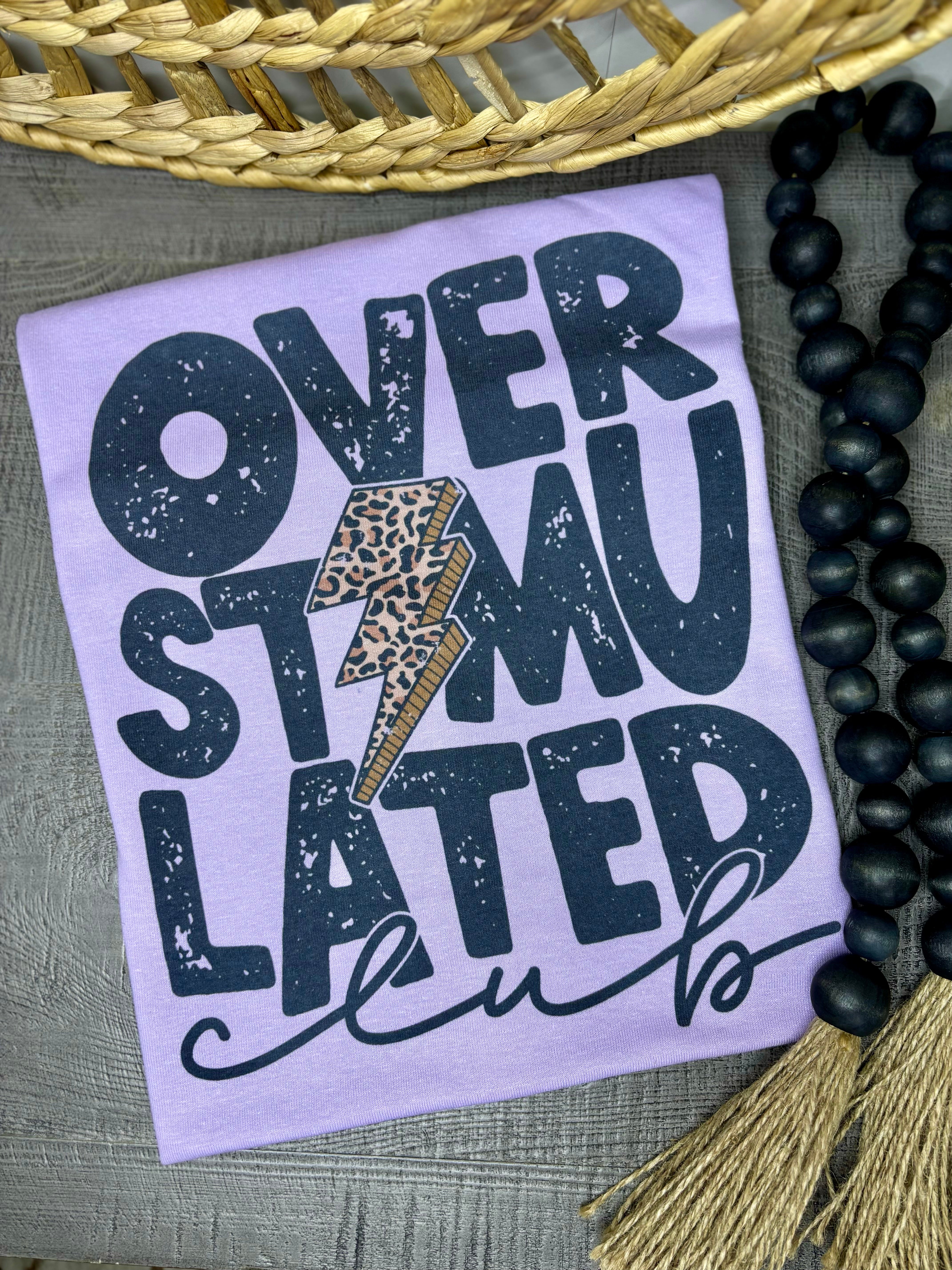 Overstimulated Leopard Bolt (Tee)