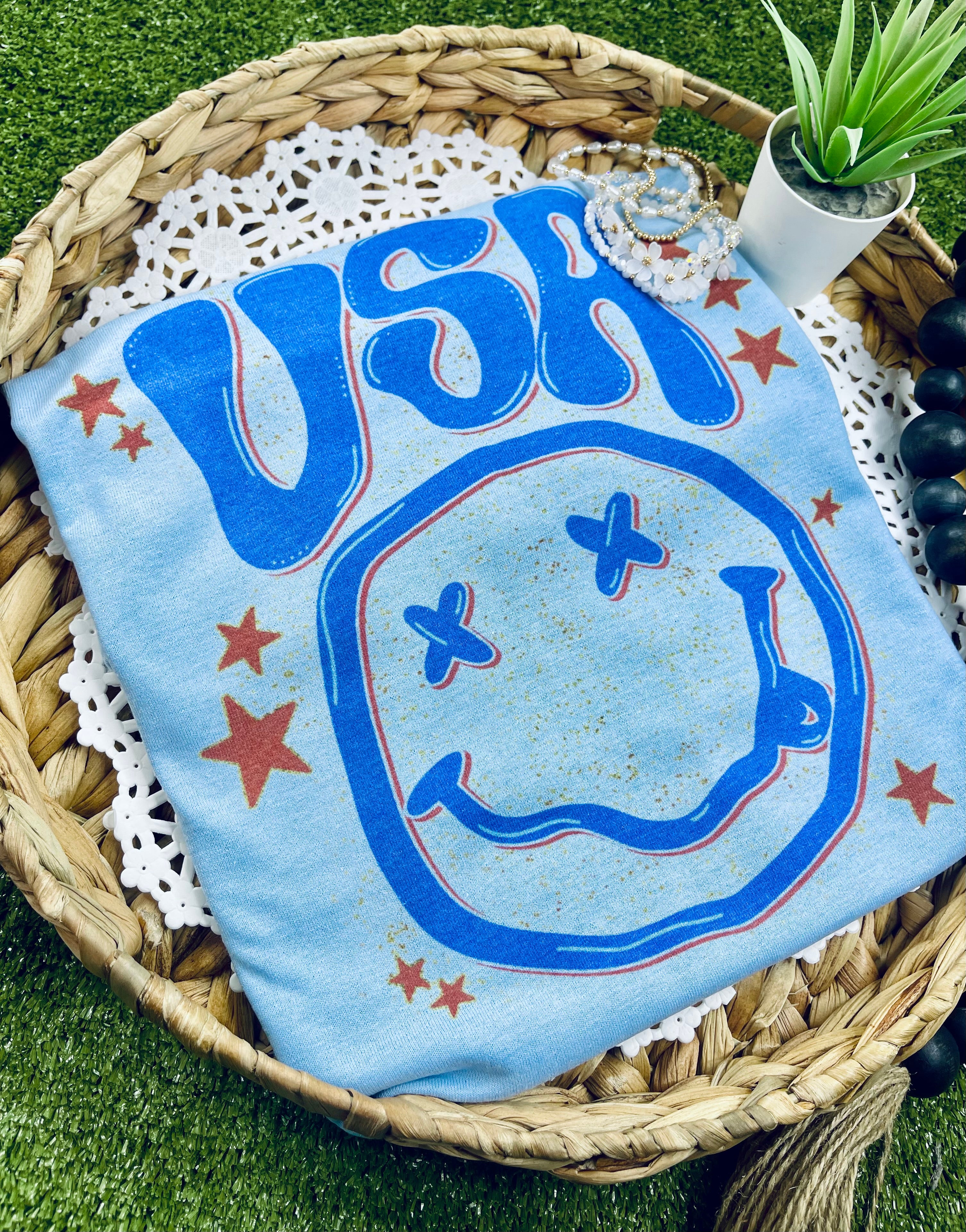 USA Smiley (Tee)