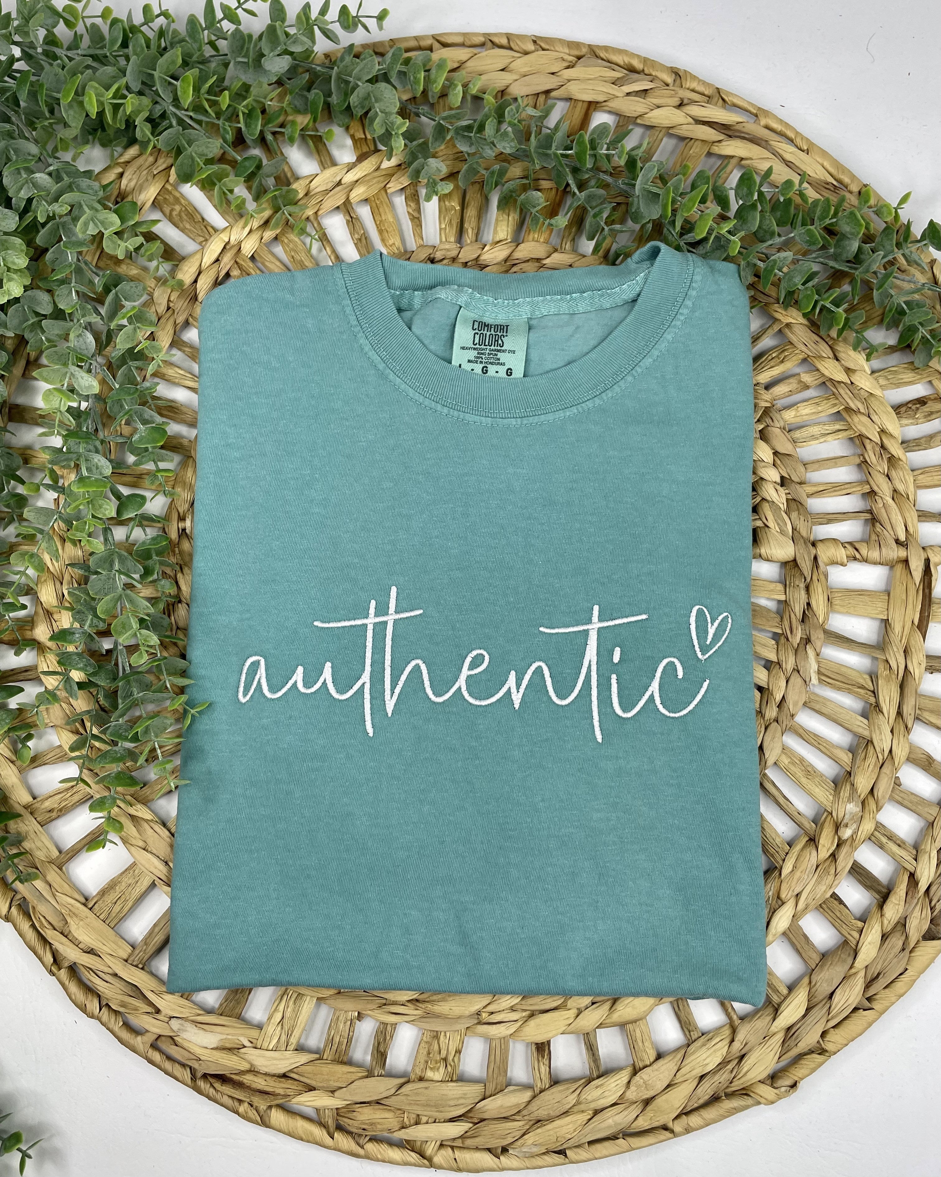 Authentic (Embroidered Tee)