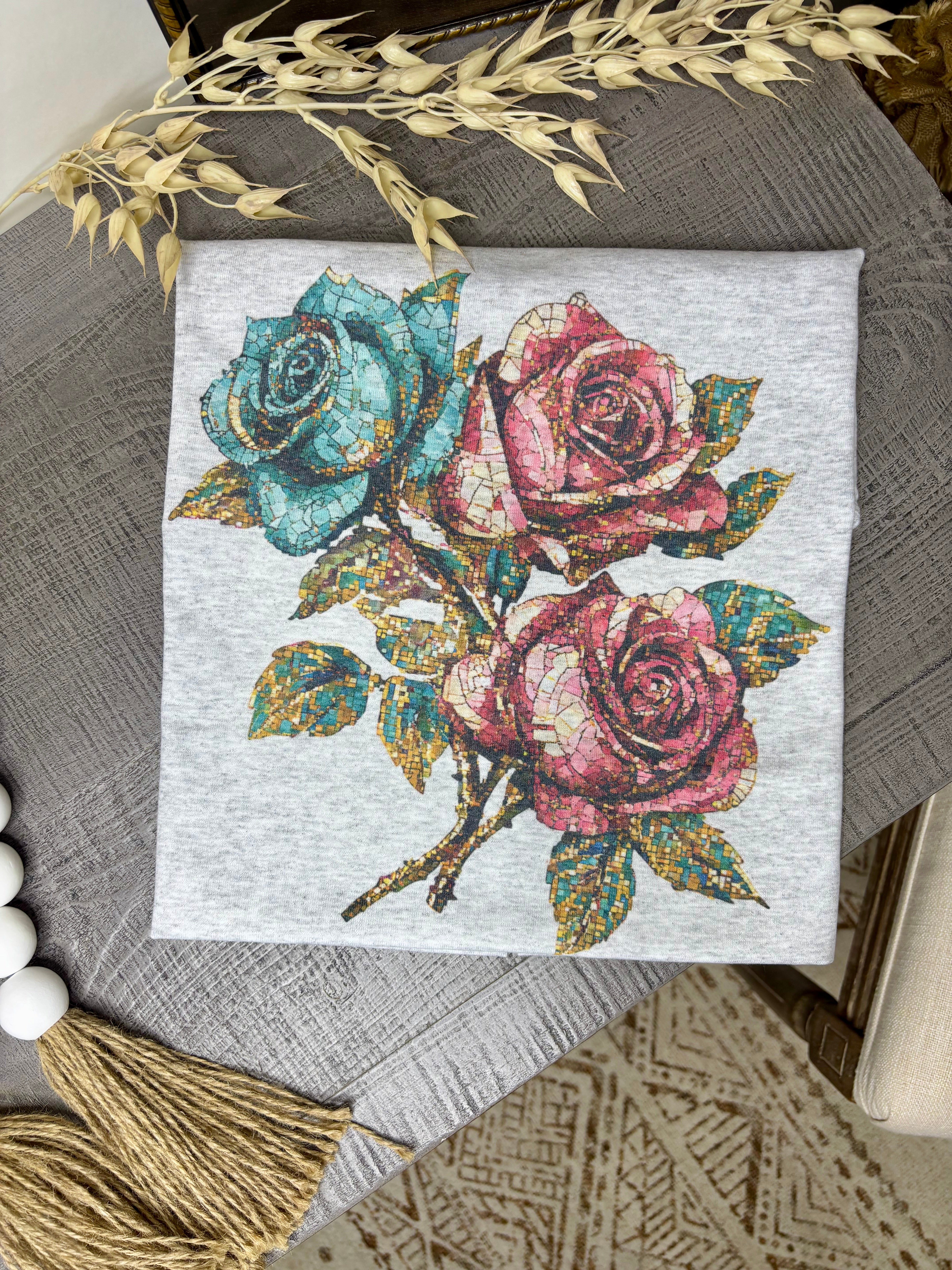 Mosaic Roses (Tee)