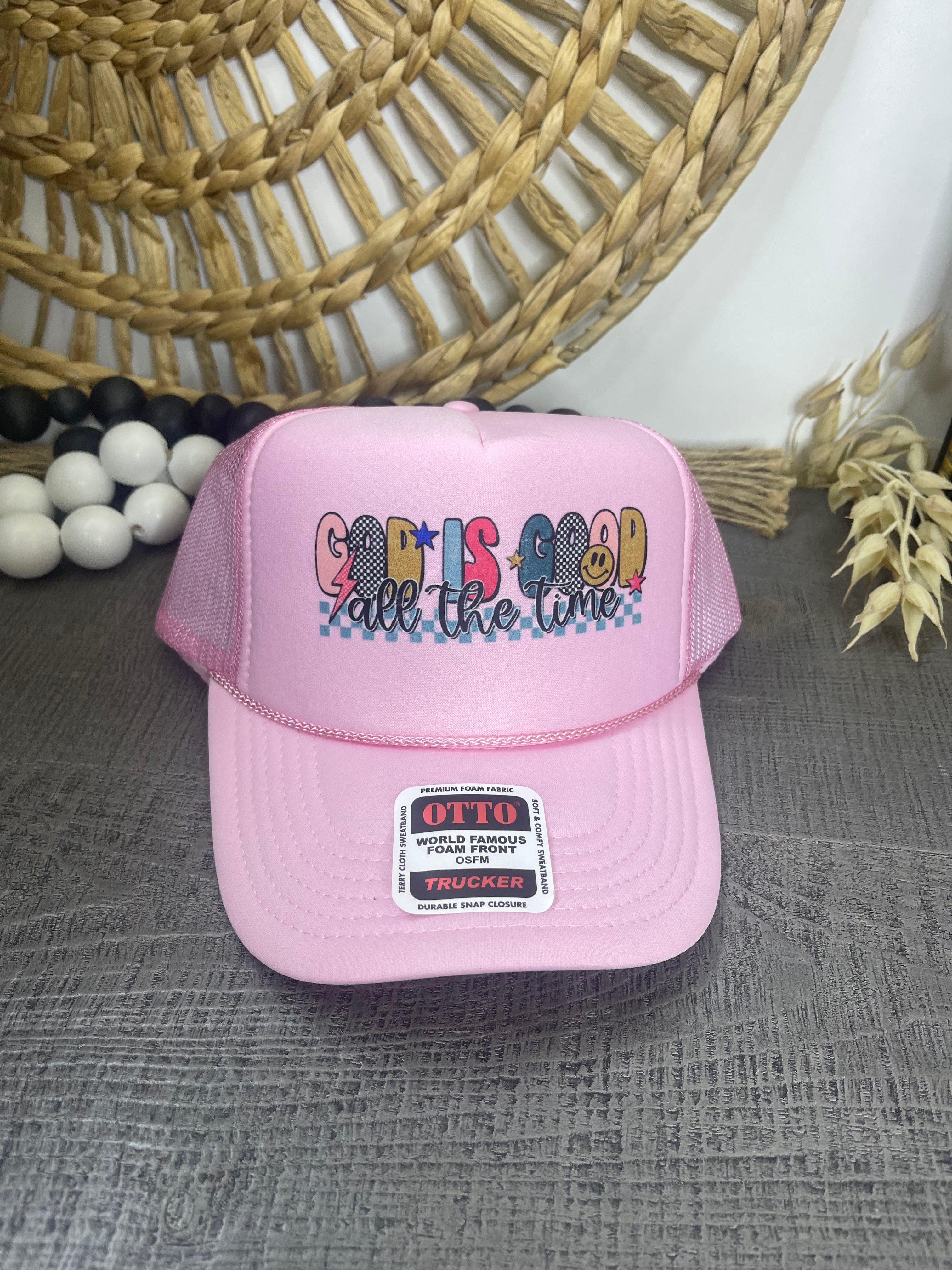 God is Good all the Time Trucker Hat