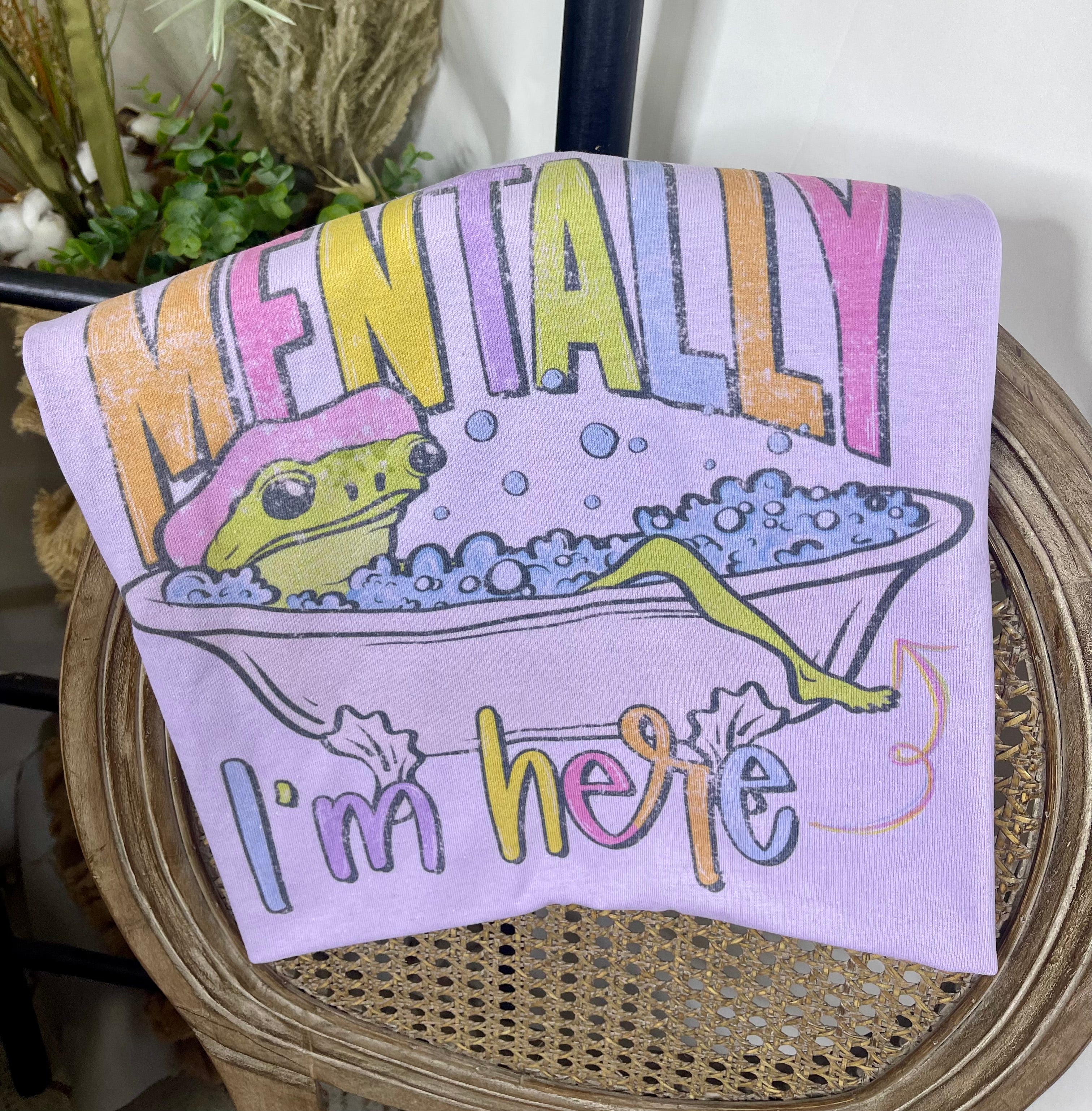 Mentally I'm Here (Tee)