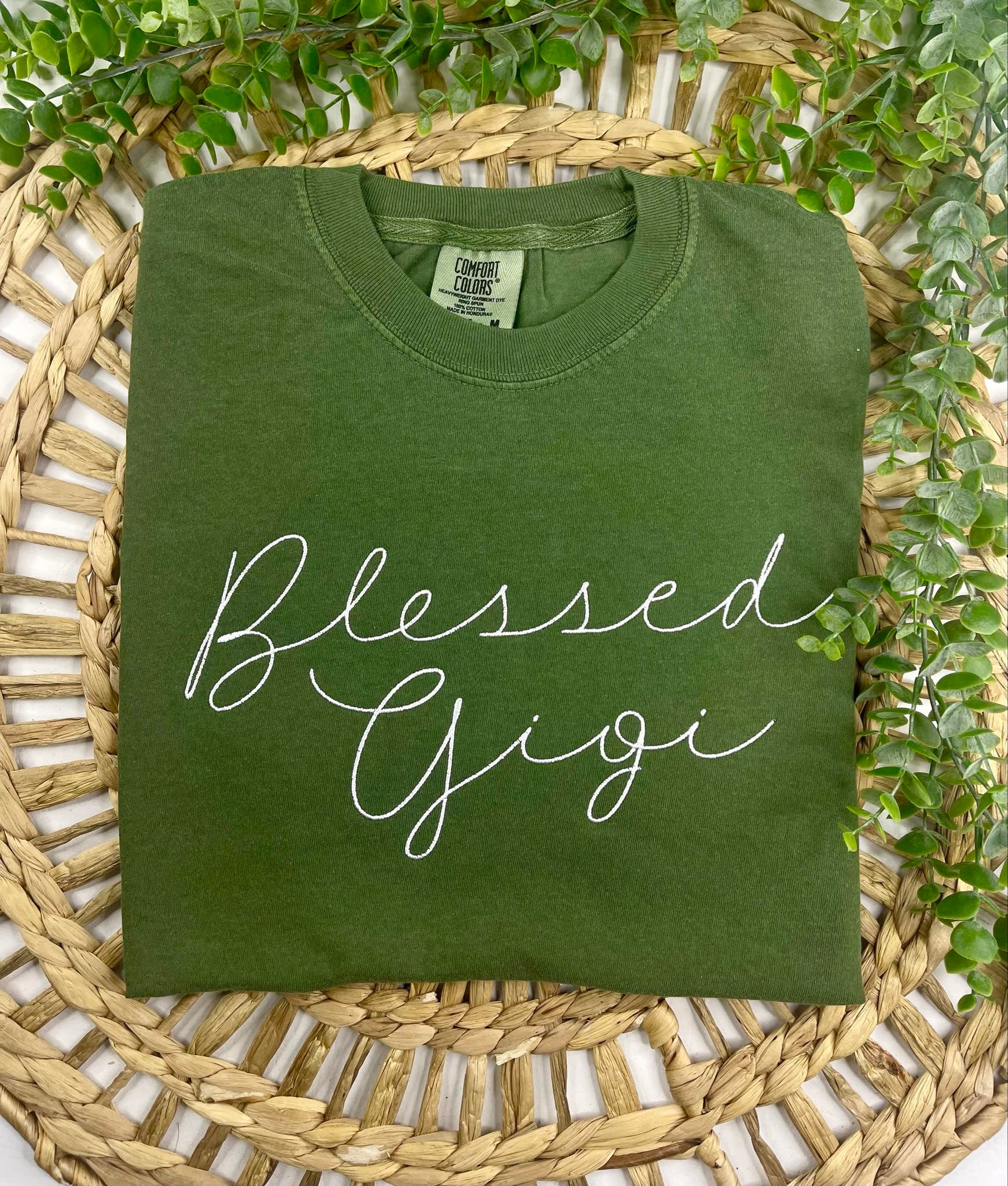 Blessed Gigi (Embroidery T-Shirt)