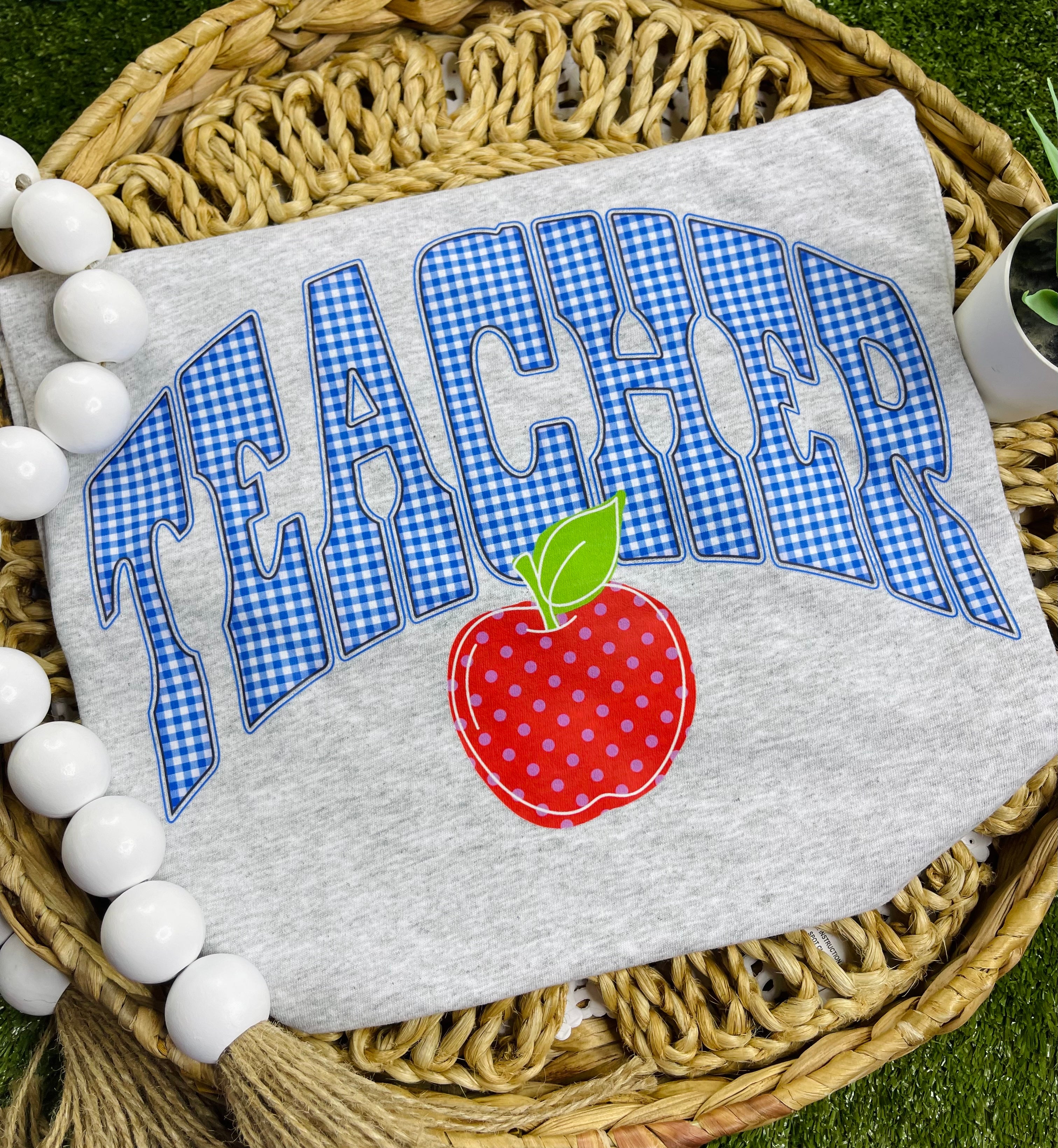 Teacher Gingham