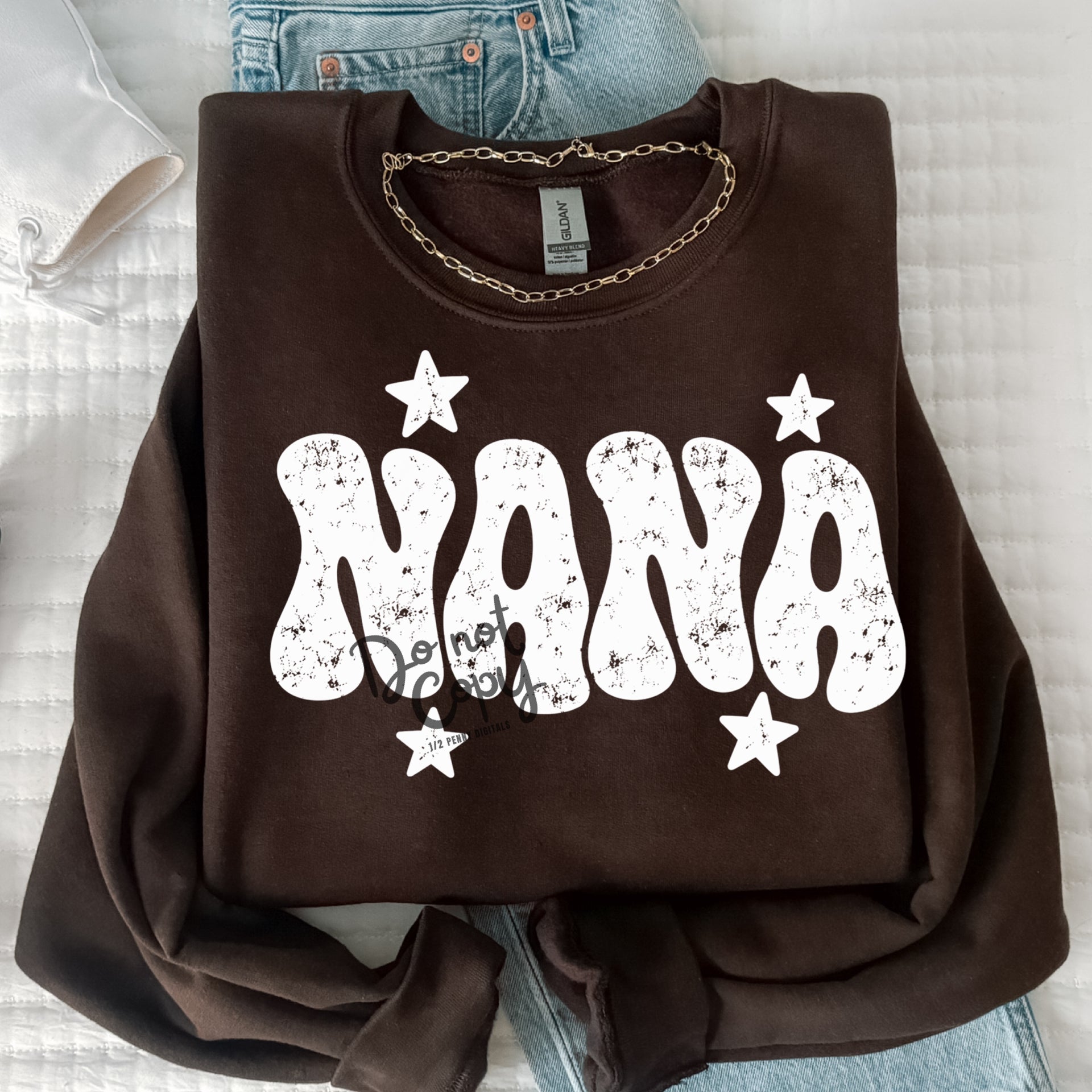 White Nana (DTF Sweatshirt)