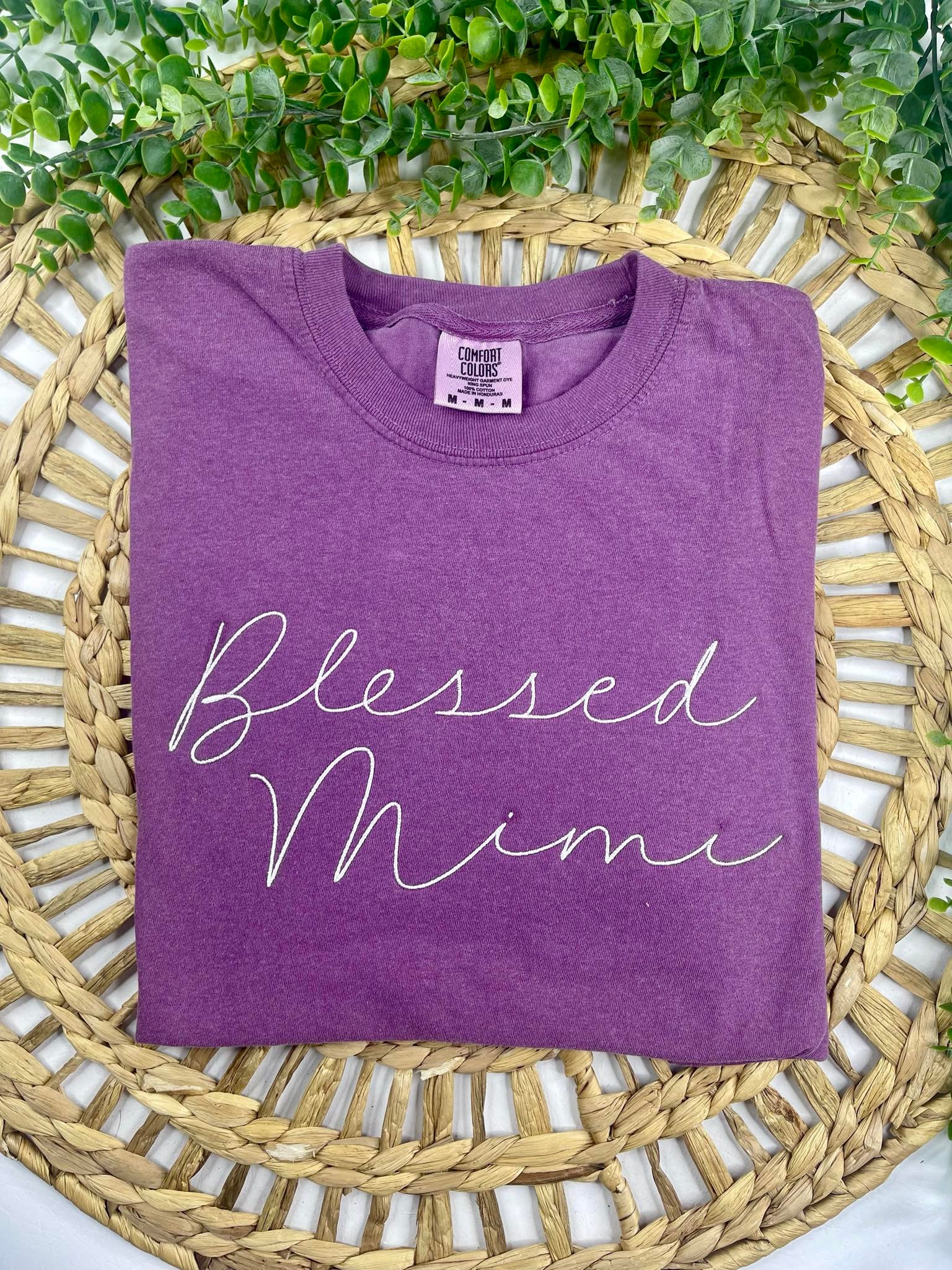Blessed Mimi (Embroidery T-Shirt)