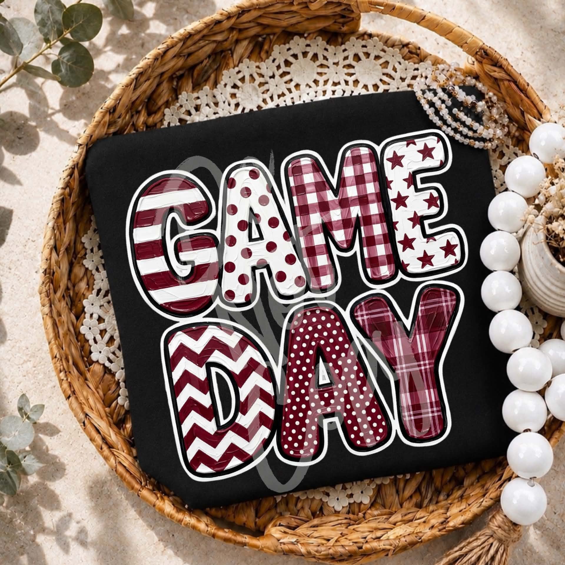 GAME Day Maroon