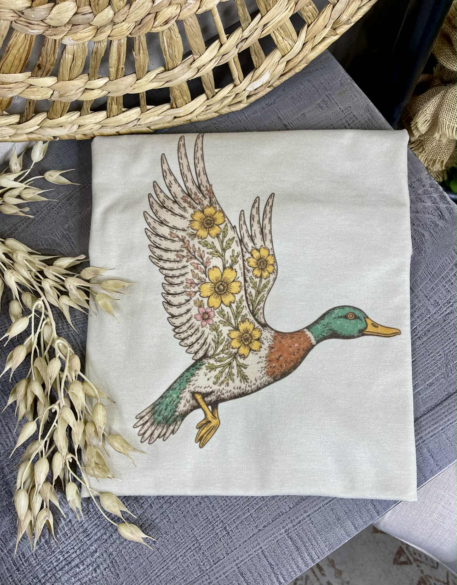 Floral Duck (Tee)