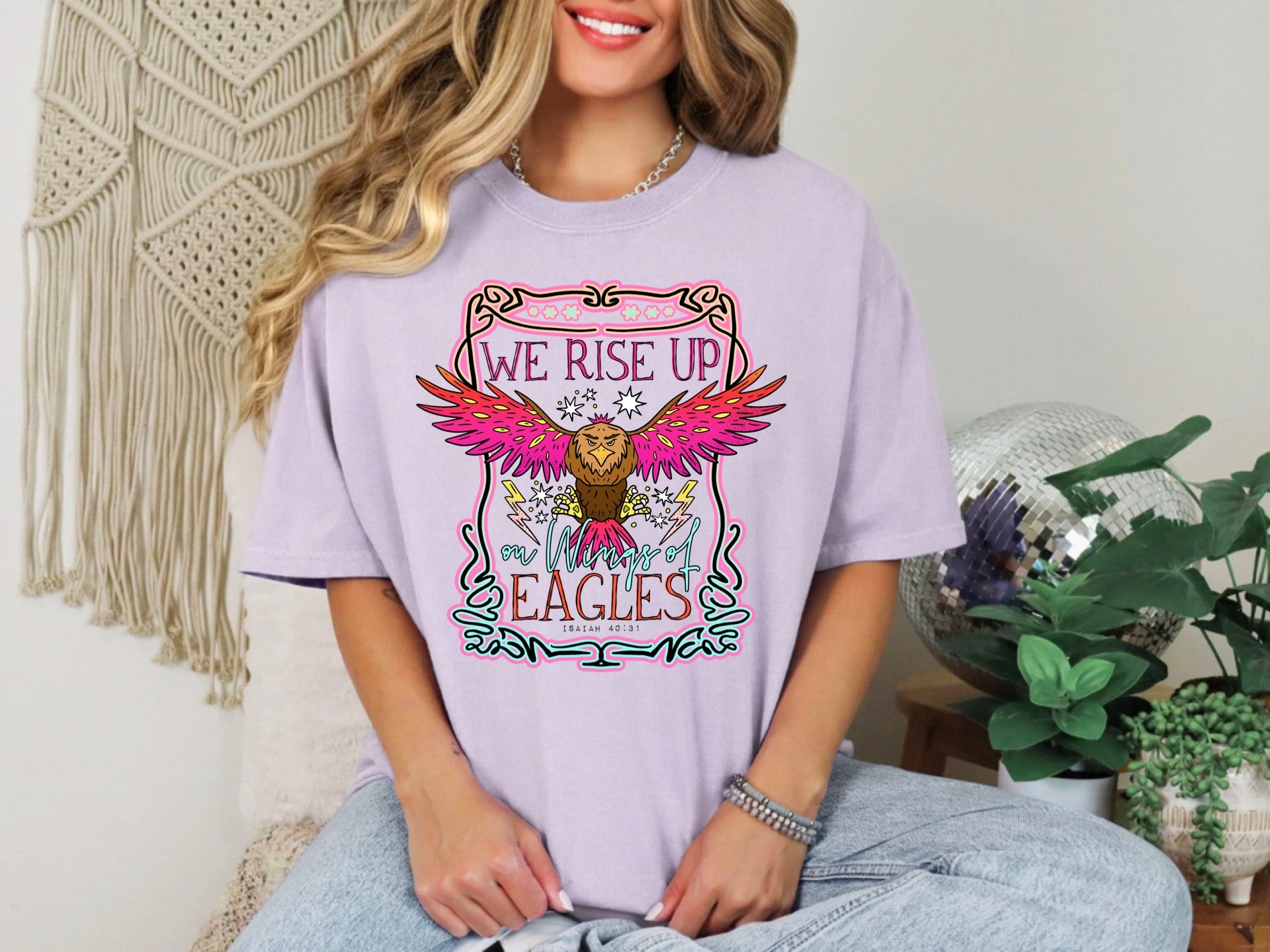 We Rise Up on Wings of Eagles (Tee)