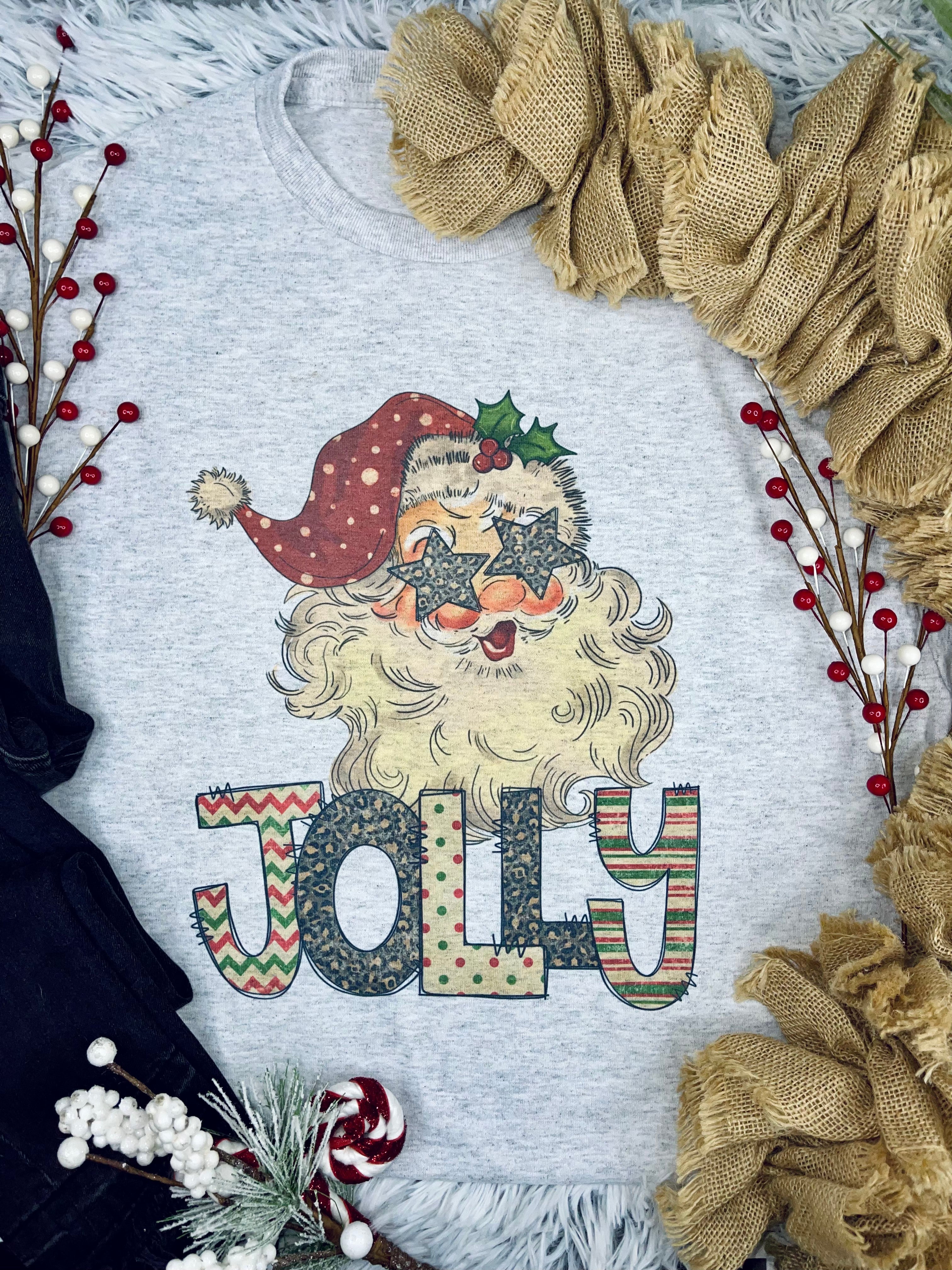 Jolly Santa (Tee)