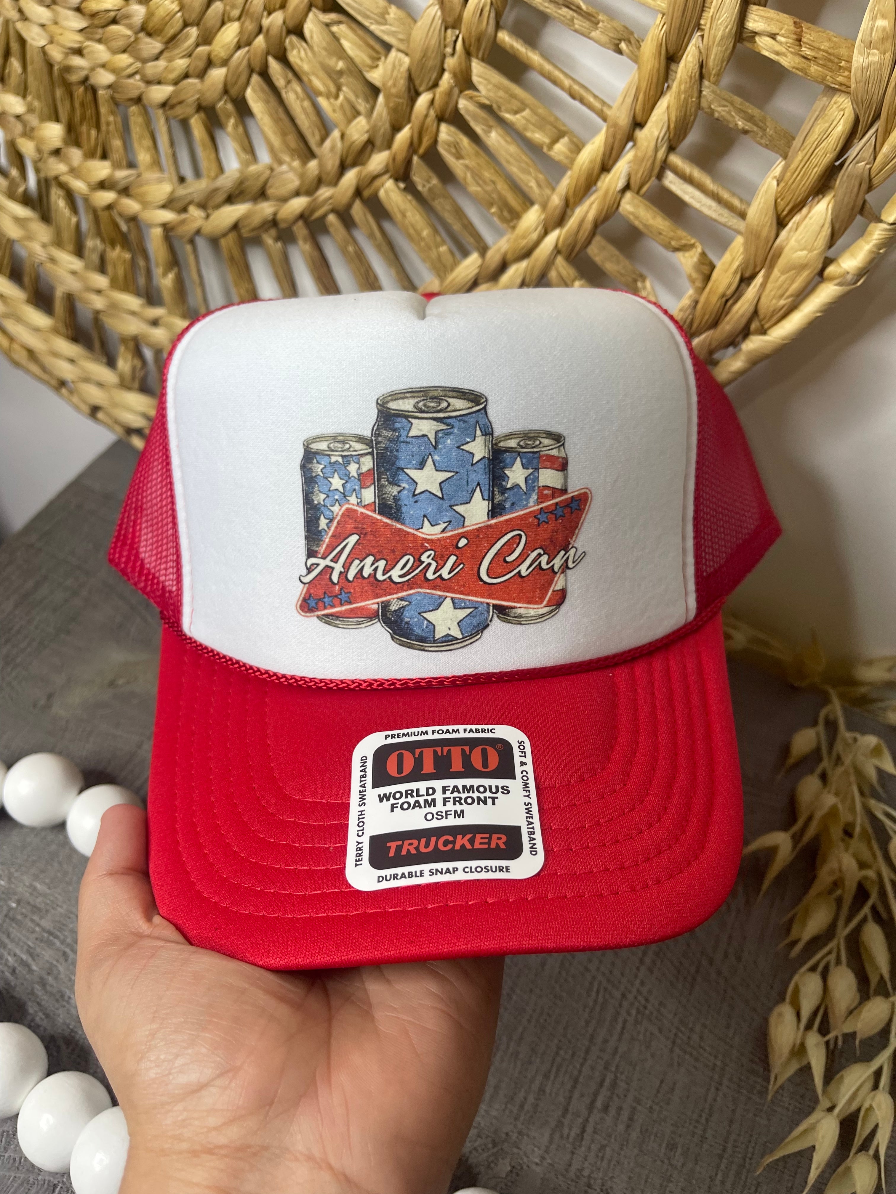 Ameri Can Trucker Hat
