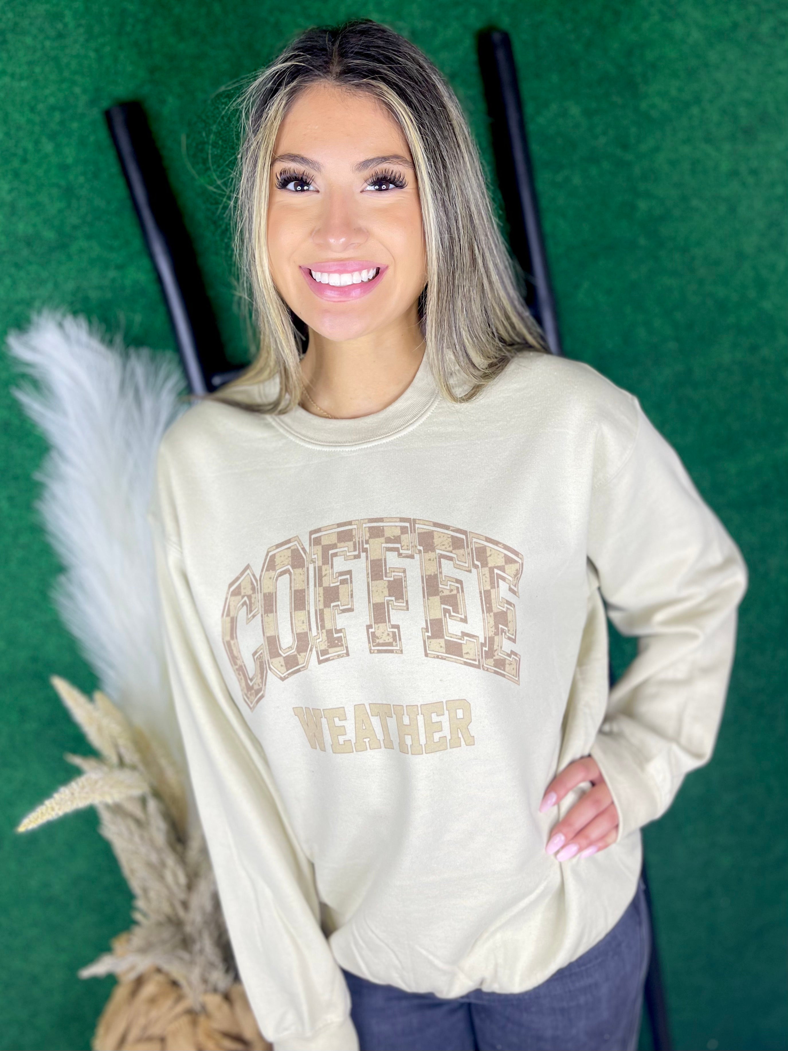 Coffee Weather (Sublimation Sweatshirt)